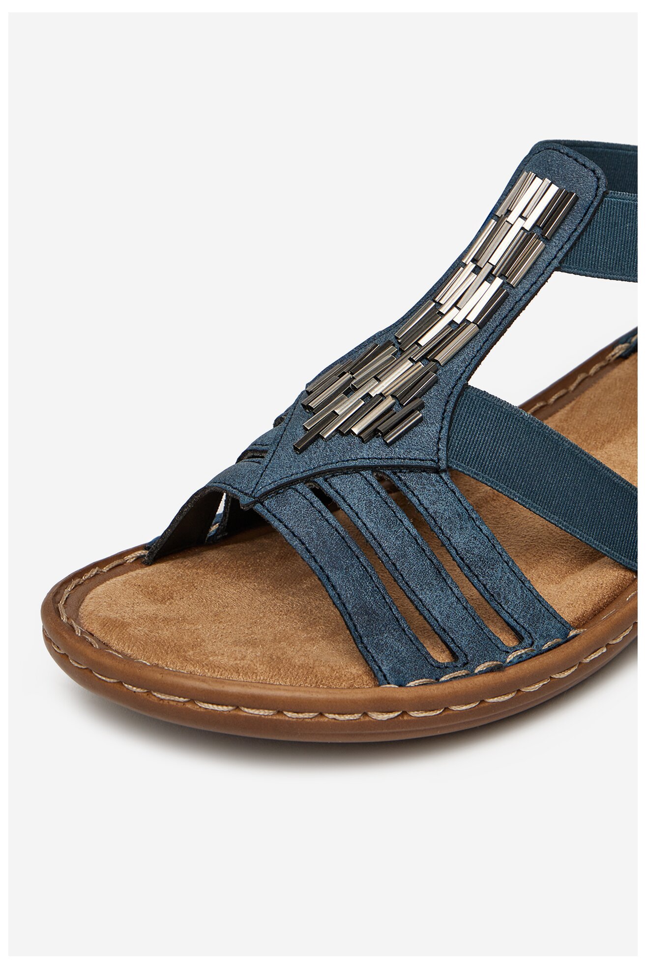 Sandały Rieker 60800-14 Niebieski