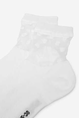 Čarape NINE WEST KR_NW_STREET_W_SS25 (2 PACK) BELA