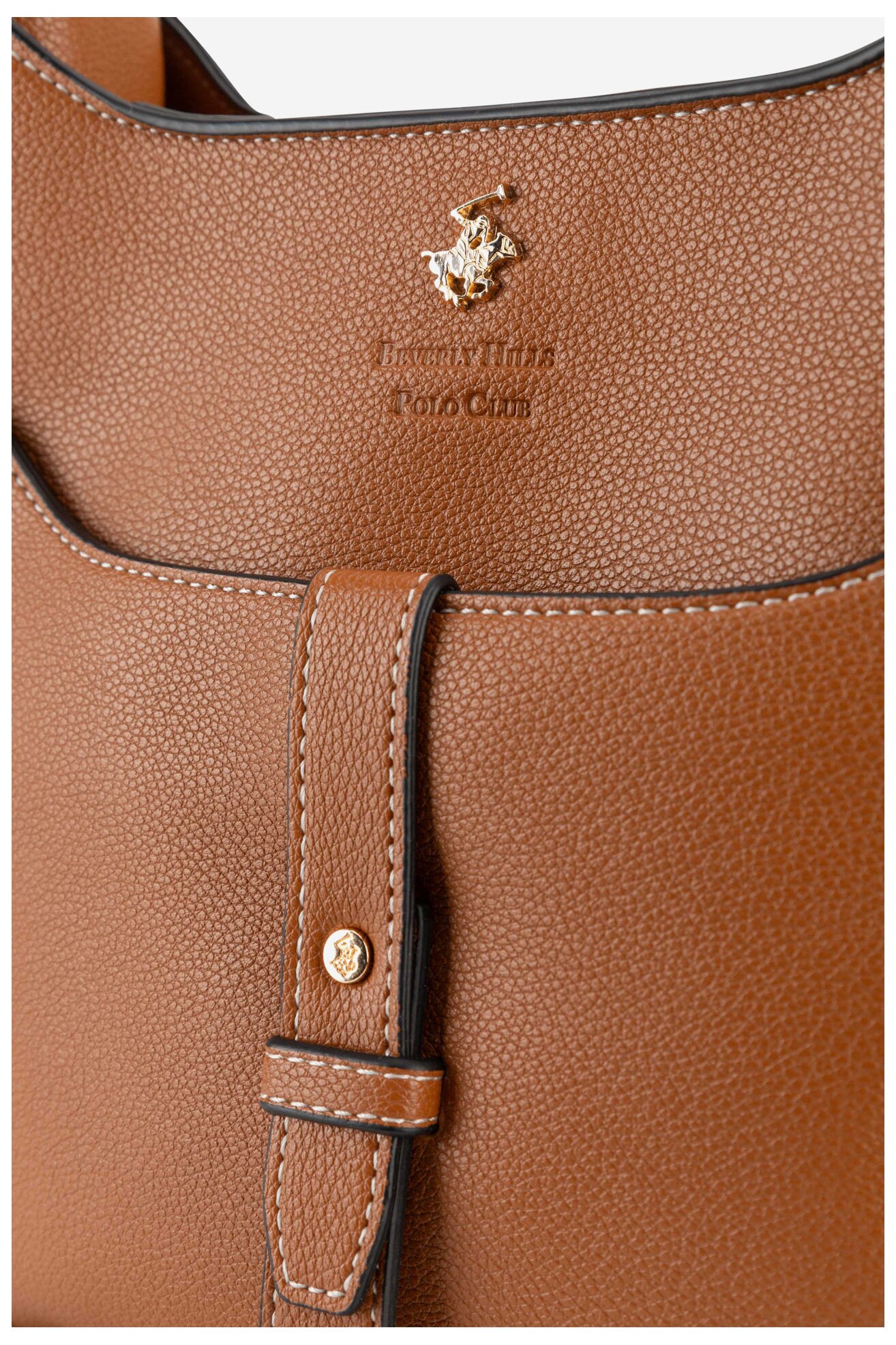 Kézitáska Beverly Hills Polo Club CEO-BHPC-C-016-07 CAMEL