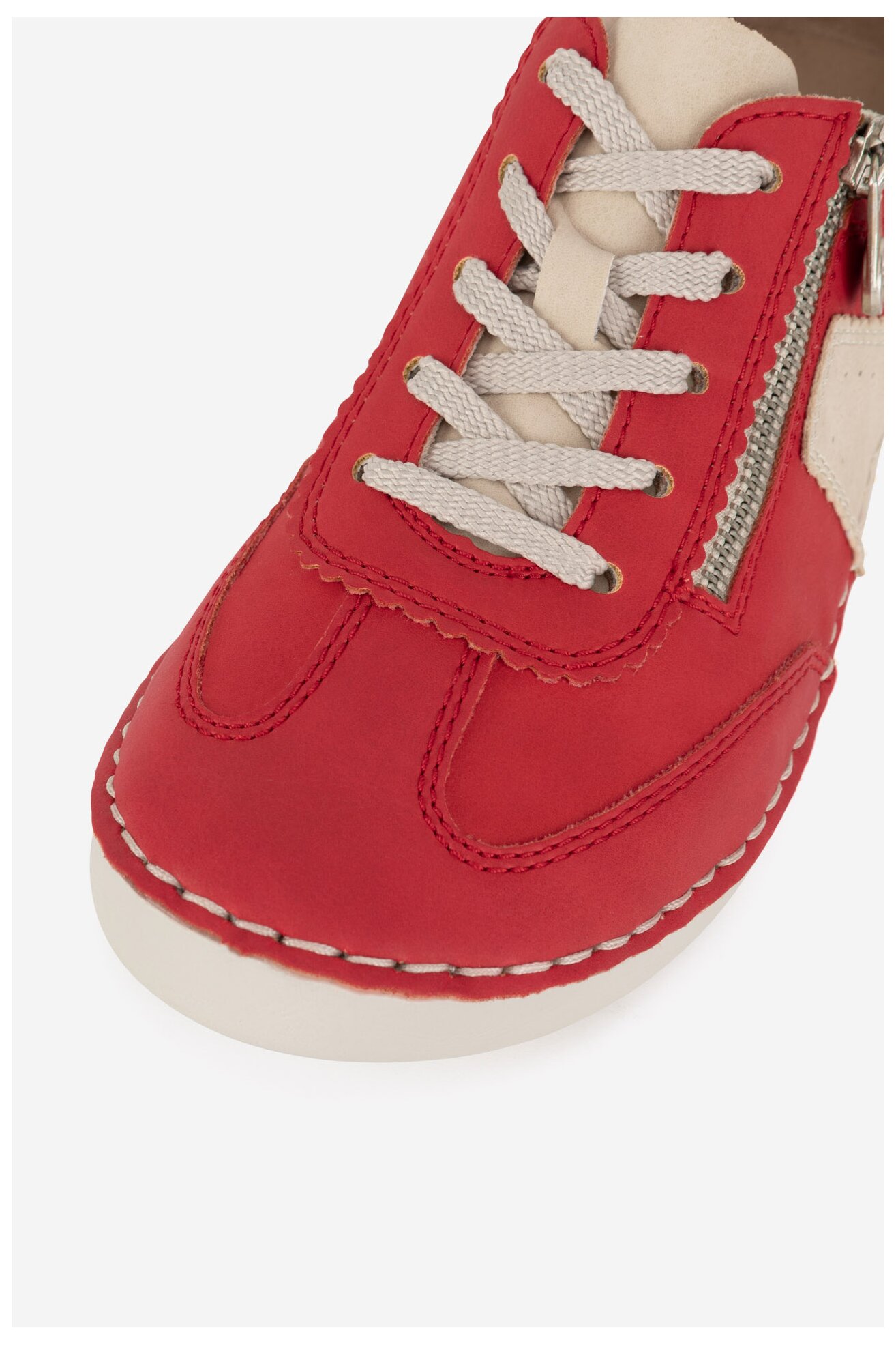 Sneakers Rieker 52521-33 Czerwony