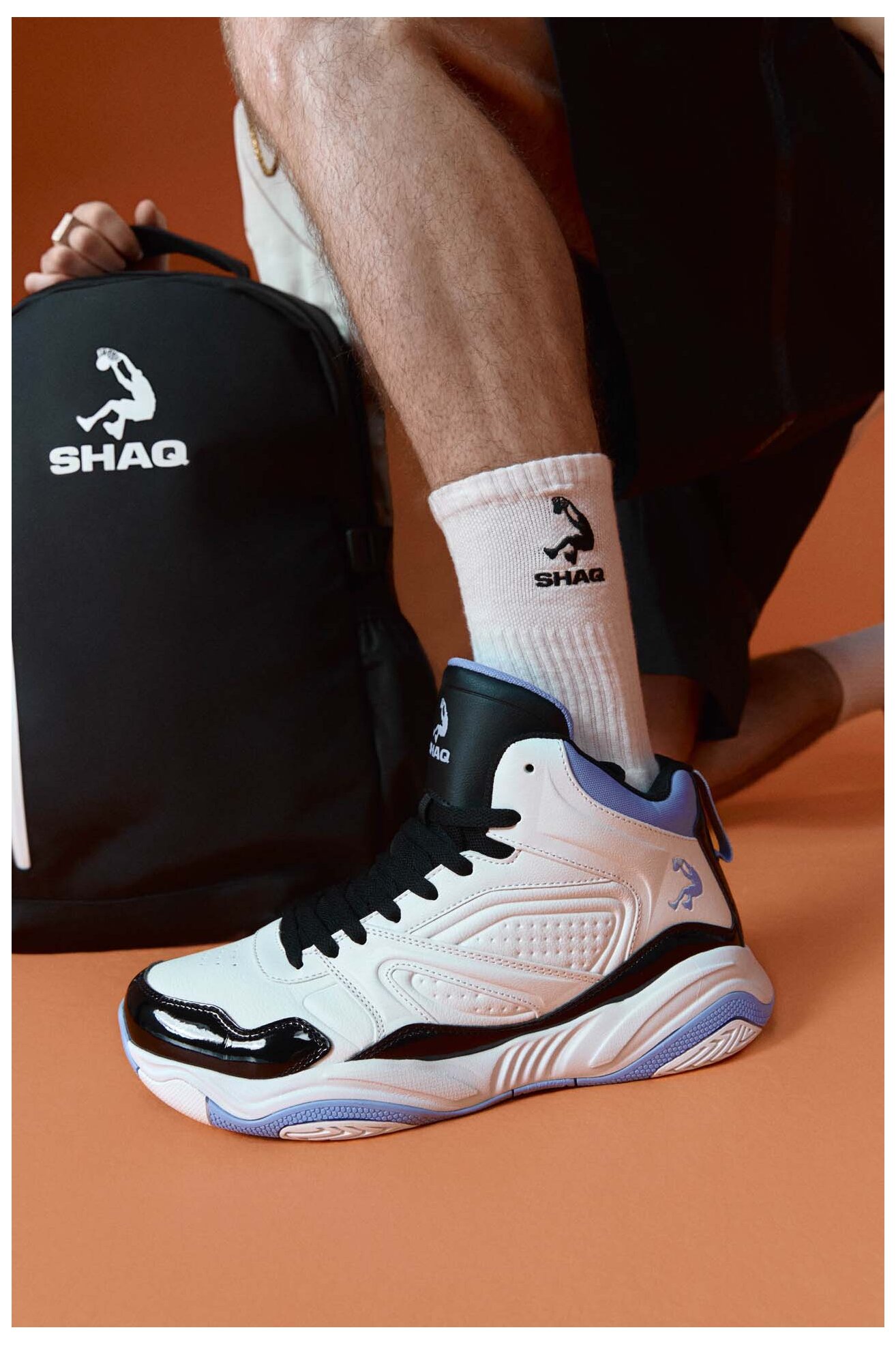 Obuwie sportowe SHAQ SHAQNOTIZE AQ95000M-WBL Biały