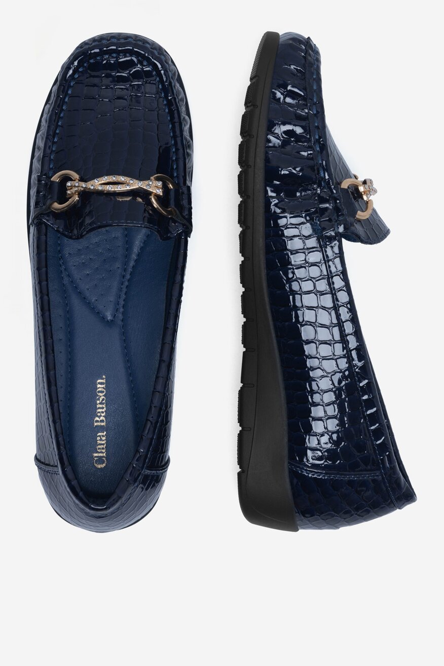 Mokaszin Clara Barson SÖTÉTKÉK - 5905588691730
