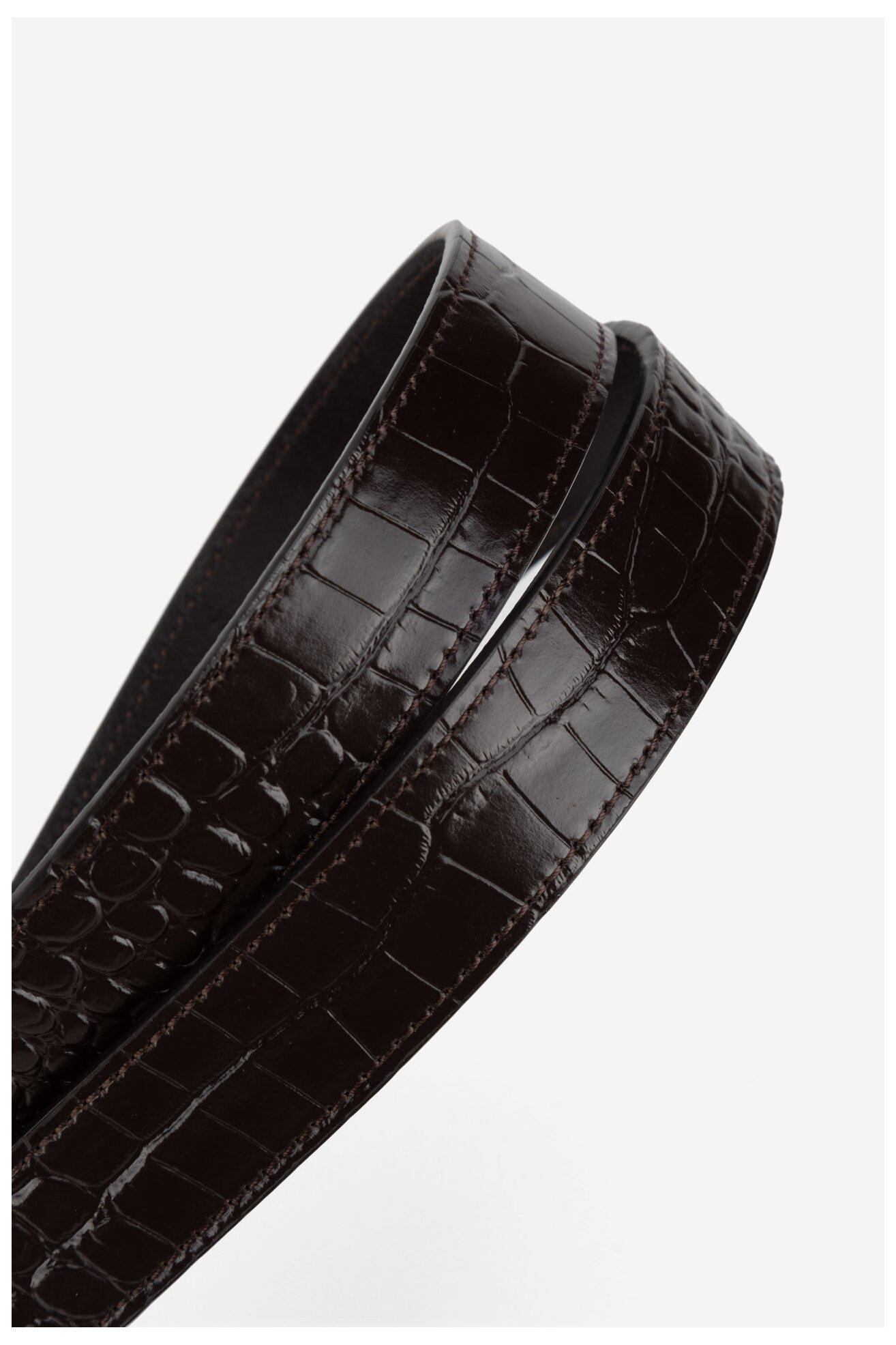 Pasek damski Gino Rossi BLYL23002 Brązowy ciemny