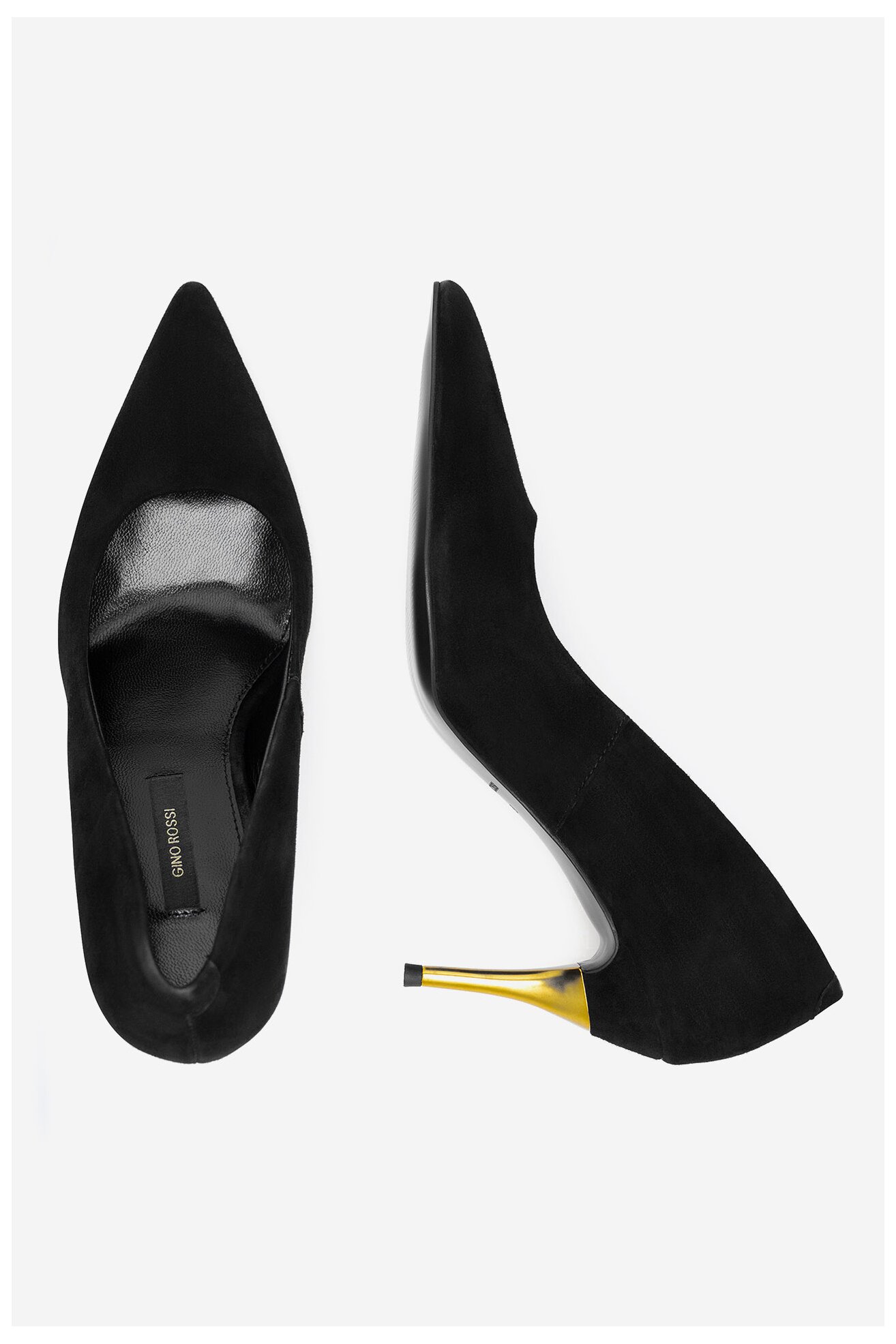 Pantofi cu toc Gino Rossi SALI-114457-S NEGRU