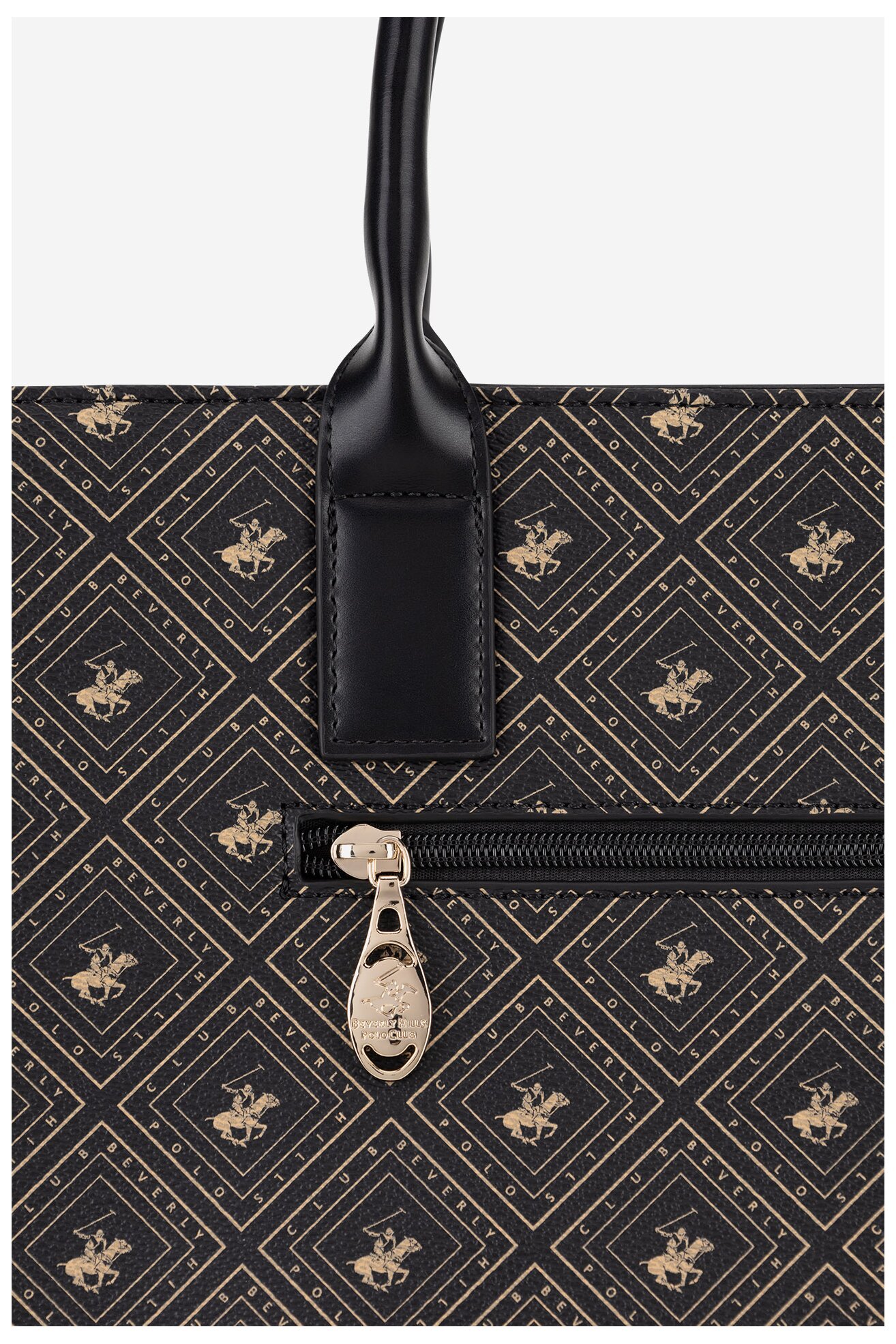 Torebka Beverly Hills Polo Club BHPC-S-003-07 Czarny