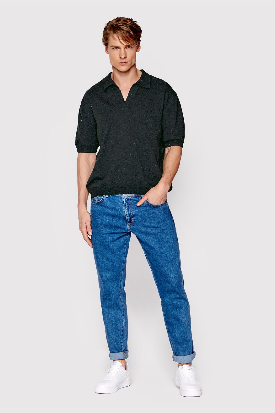 
                Americanos - Polo czarna - 2230021006806