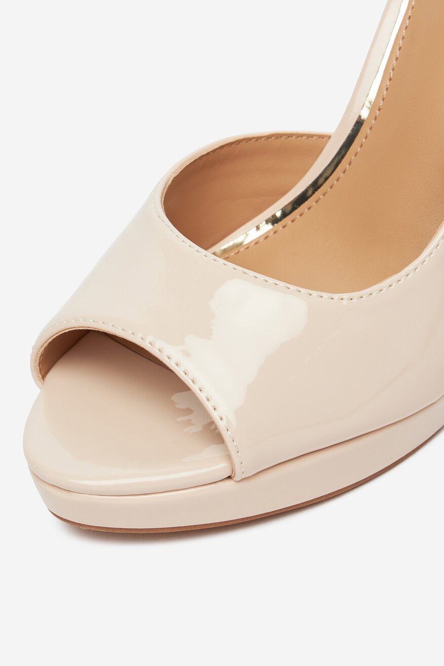 Lodičky NINE WEST SVĚTLE BÉŽOVÁ - 5906751258231