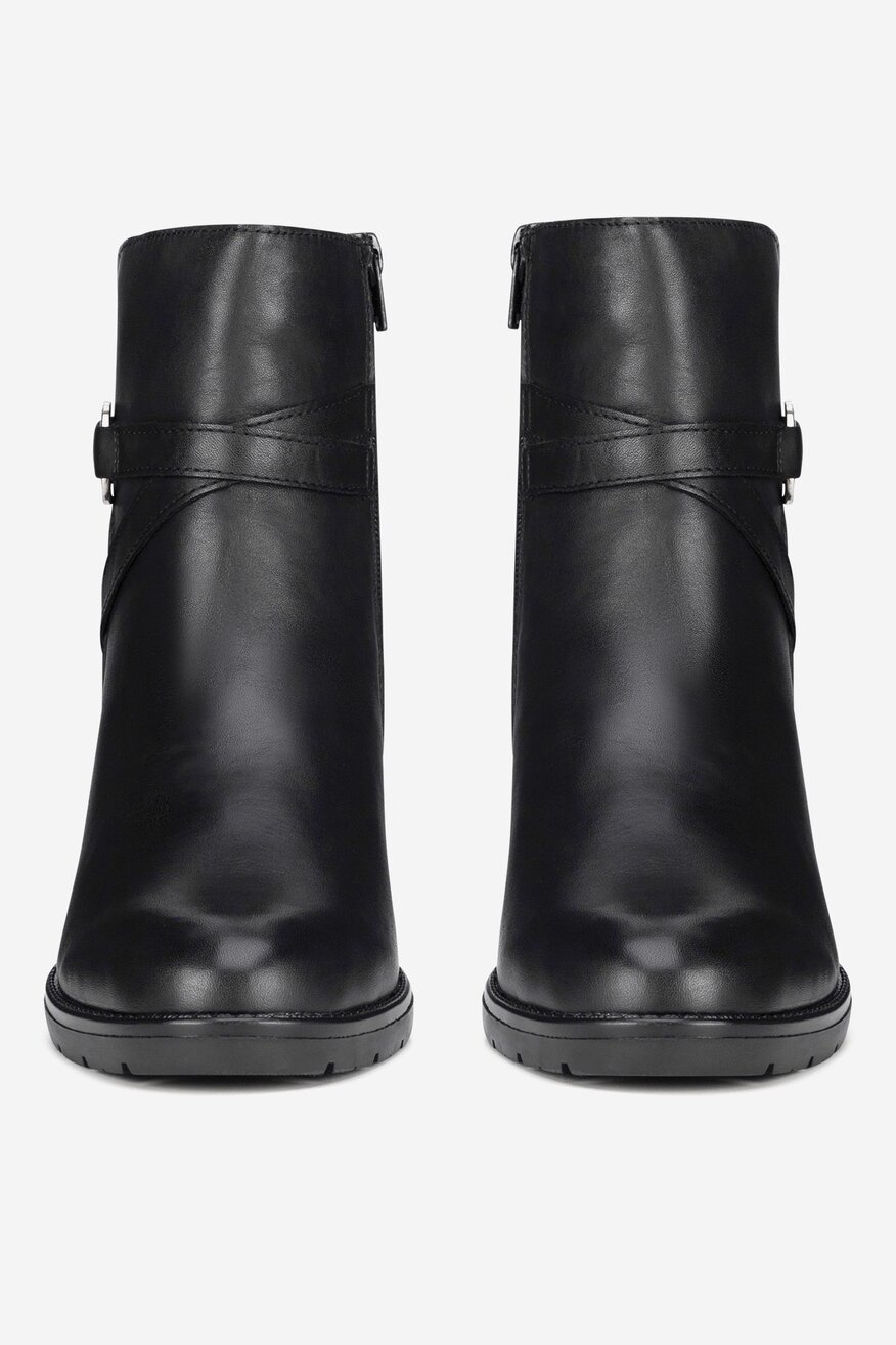 
                Remonte - Botki skórzane ocieplane - 2230068915178