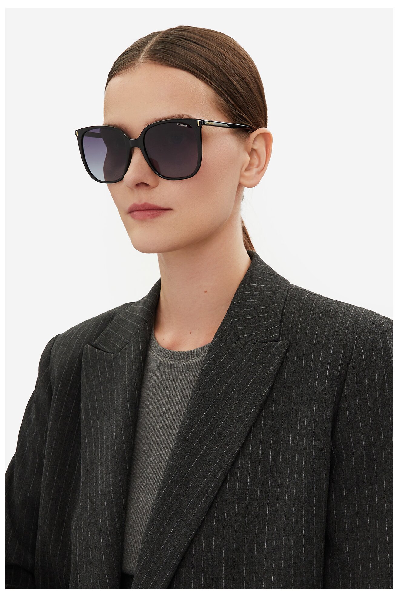 Okulary damskie Polaroid C PLD 6218/S/X Czarny