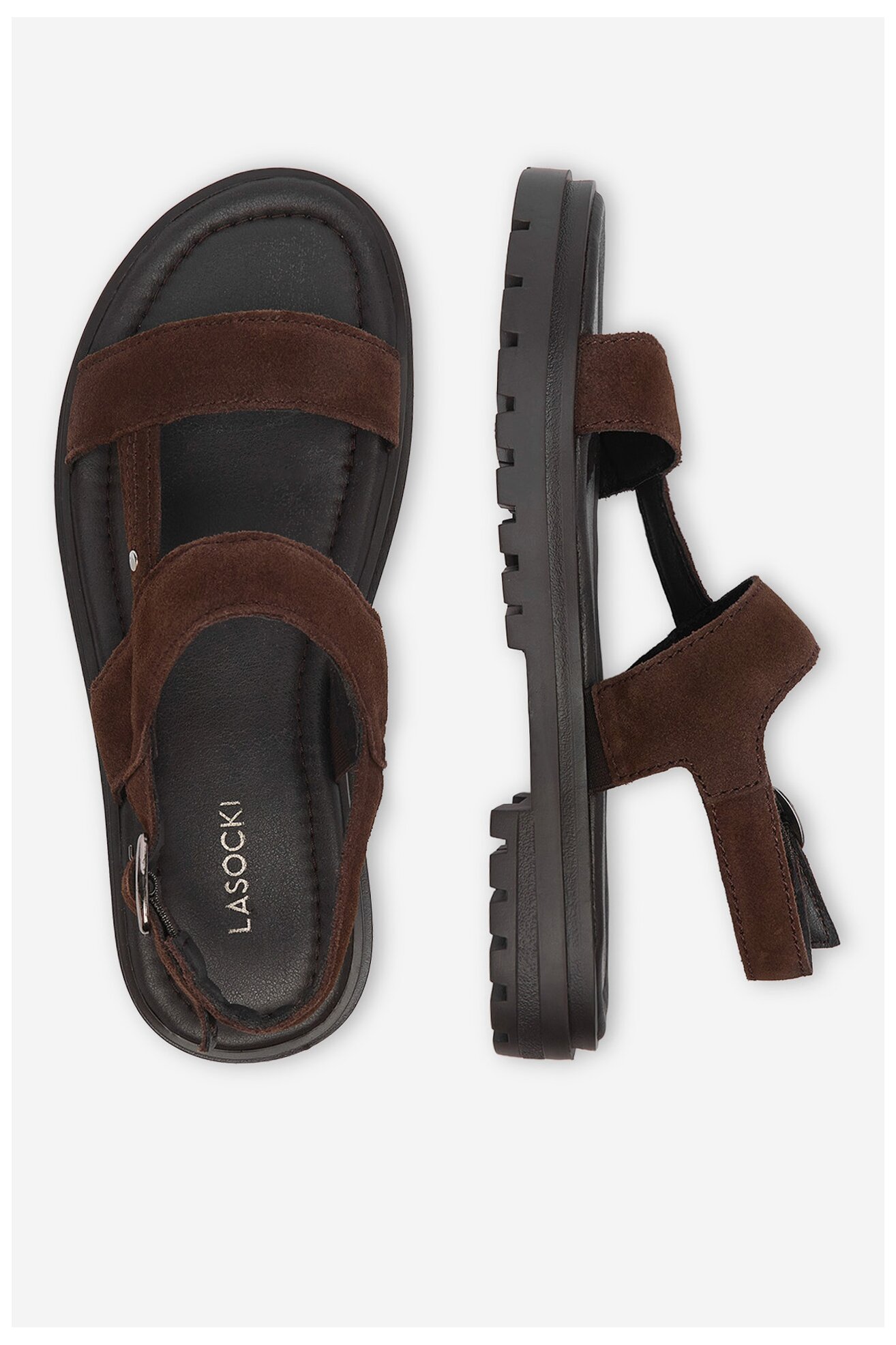 Sandały Lasocki CEO-WI34-3310-18650 Brązowy