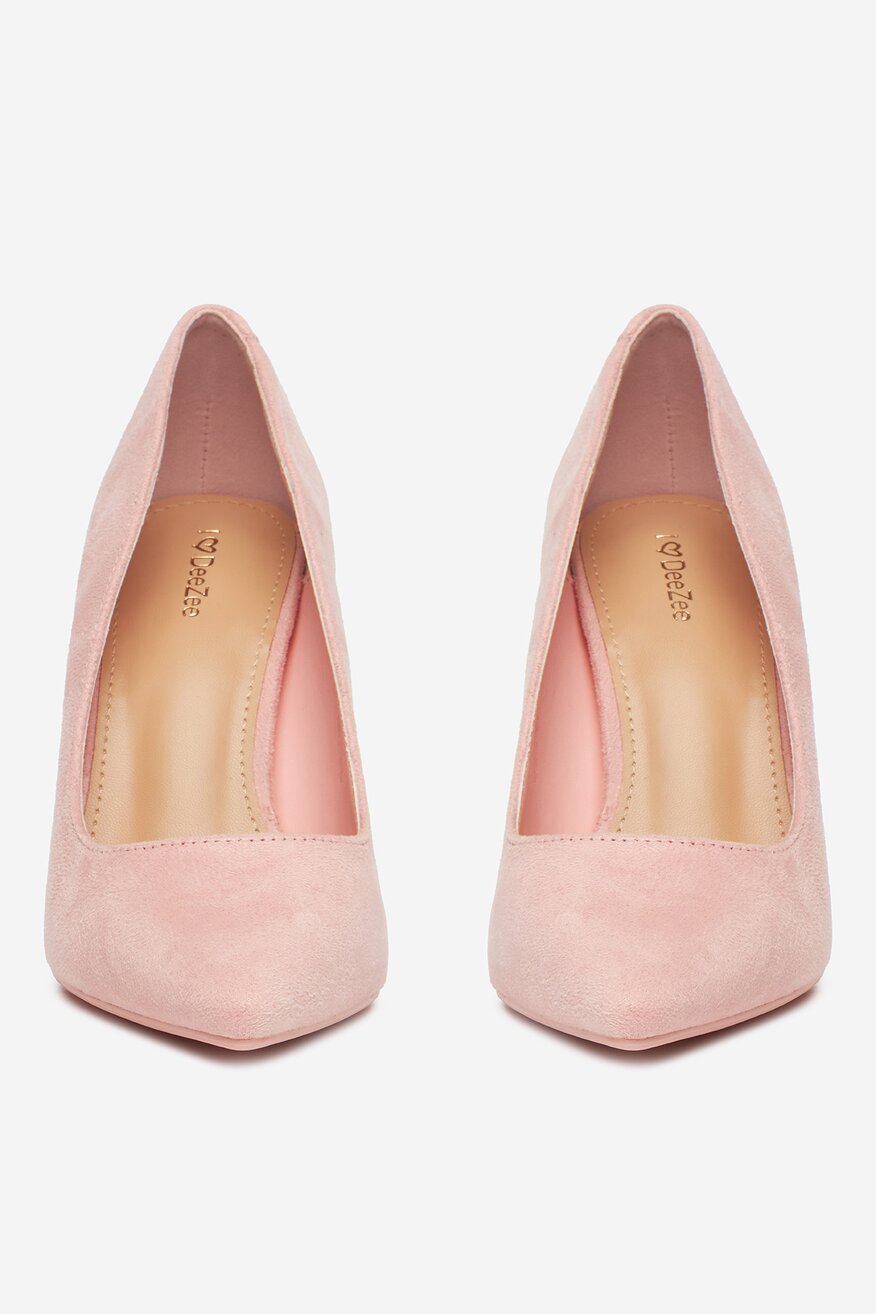 Pantofi cu toc DeeZee ROZ DESCHIS - 5906751108253