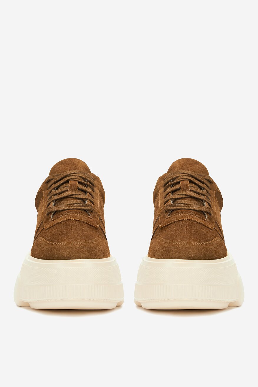 Badura - Sneakersy zamszowe ocieplane - 5905588966708