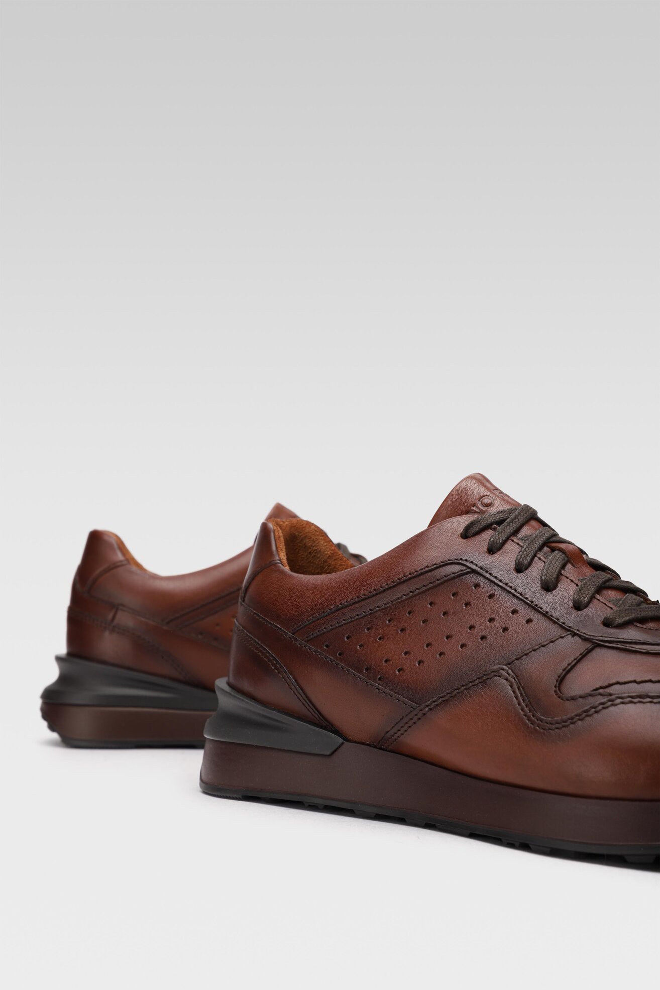 Półbuty Gino Rossi MB-GRAFTON-03 Brązowy