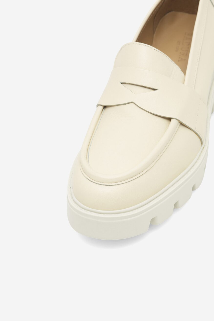 Badura - Loafersy skórzane - 5905588377986