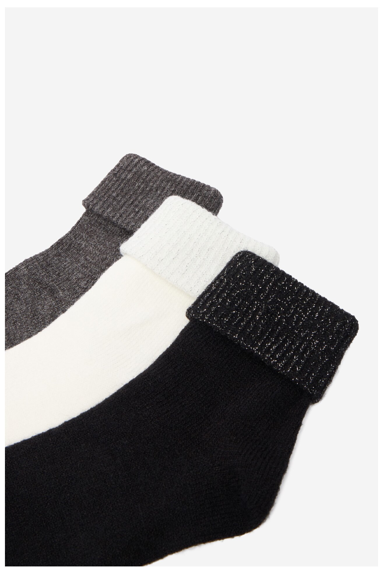 Шкарпетка NINE WEST CEO_KR_NW_101_W_AW25_(3-PACK) БІЛИЙ