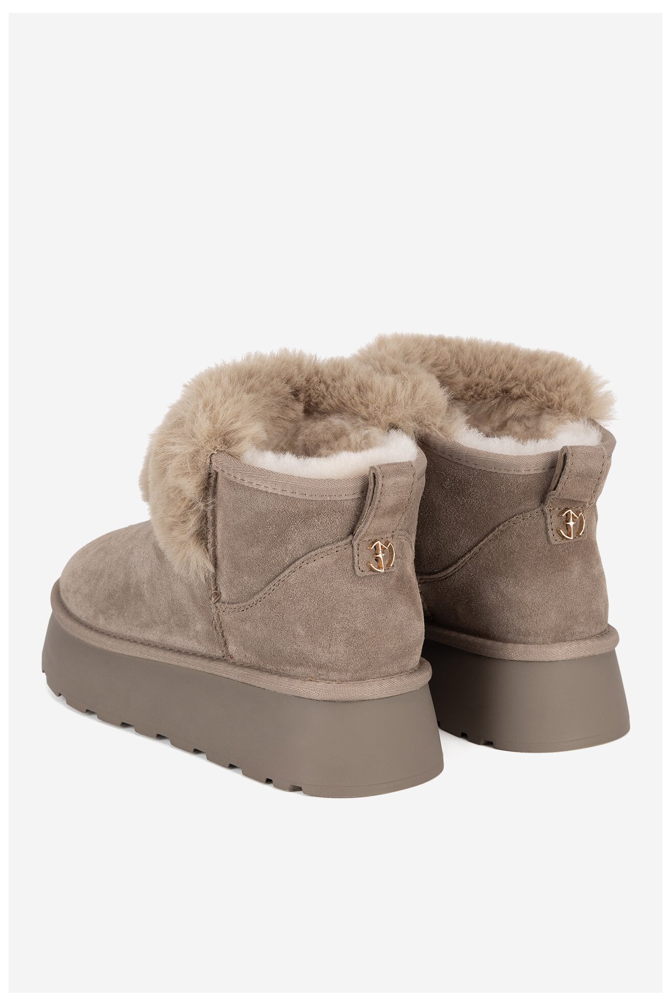 Botki EVA MINGE WFA3080-5 Szary