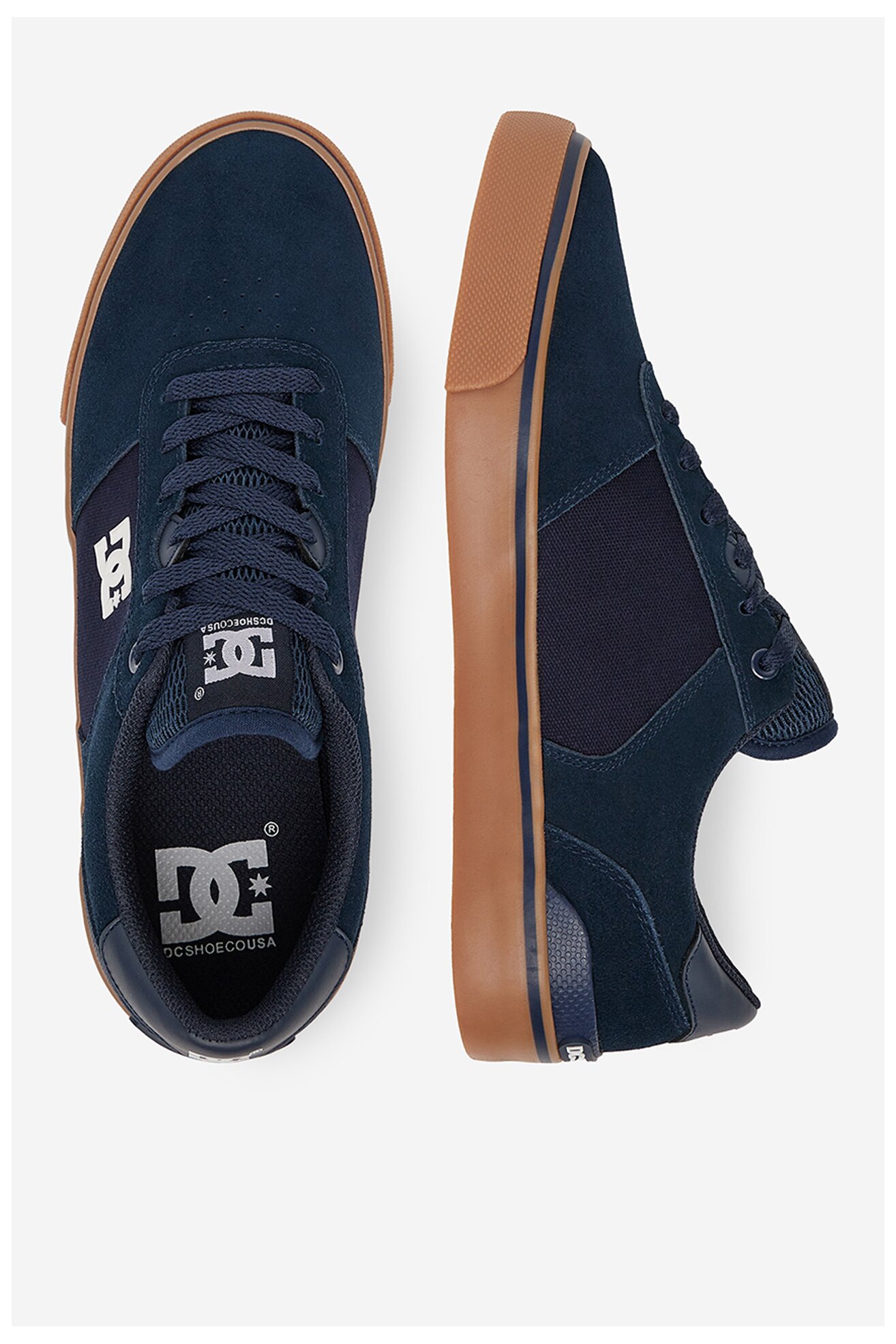 Trampki DC Shoes AW247501 Granatowy