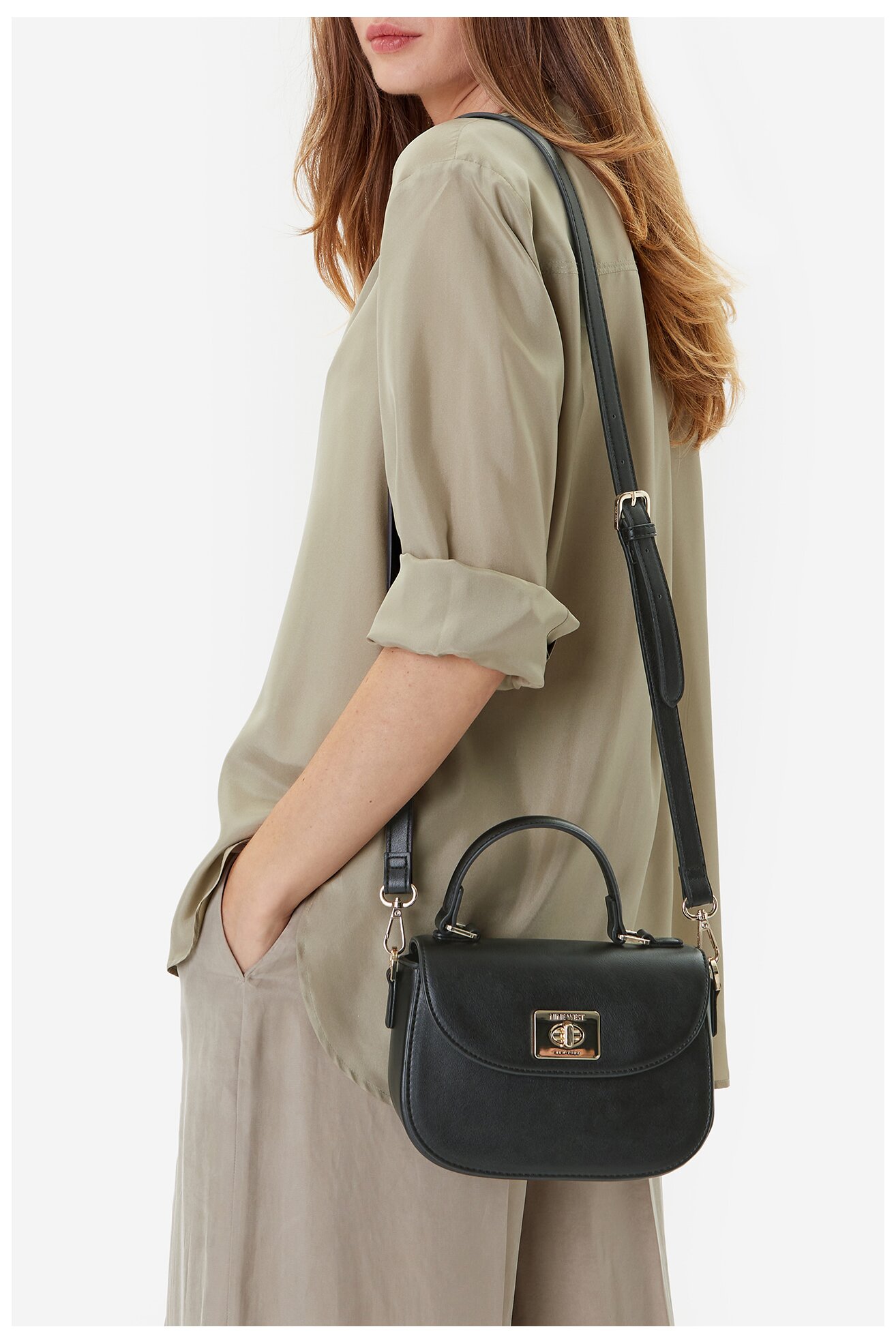 Kézitáska NINE WEST CEO-TENNESSEE-LDA8205 FEKETE