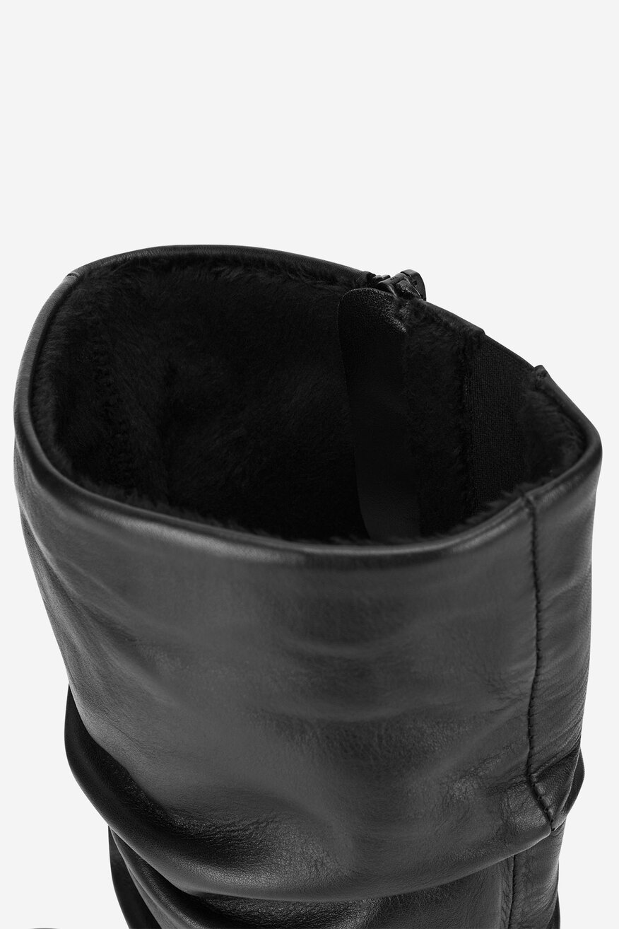 
                Remonte - Kozaki skórzane ocieplane - 2230068914348