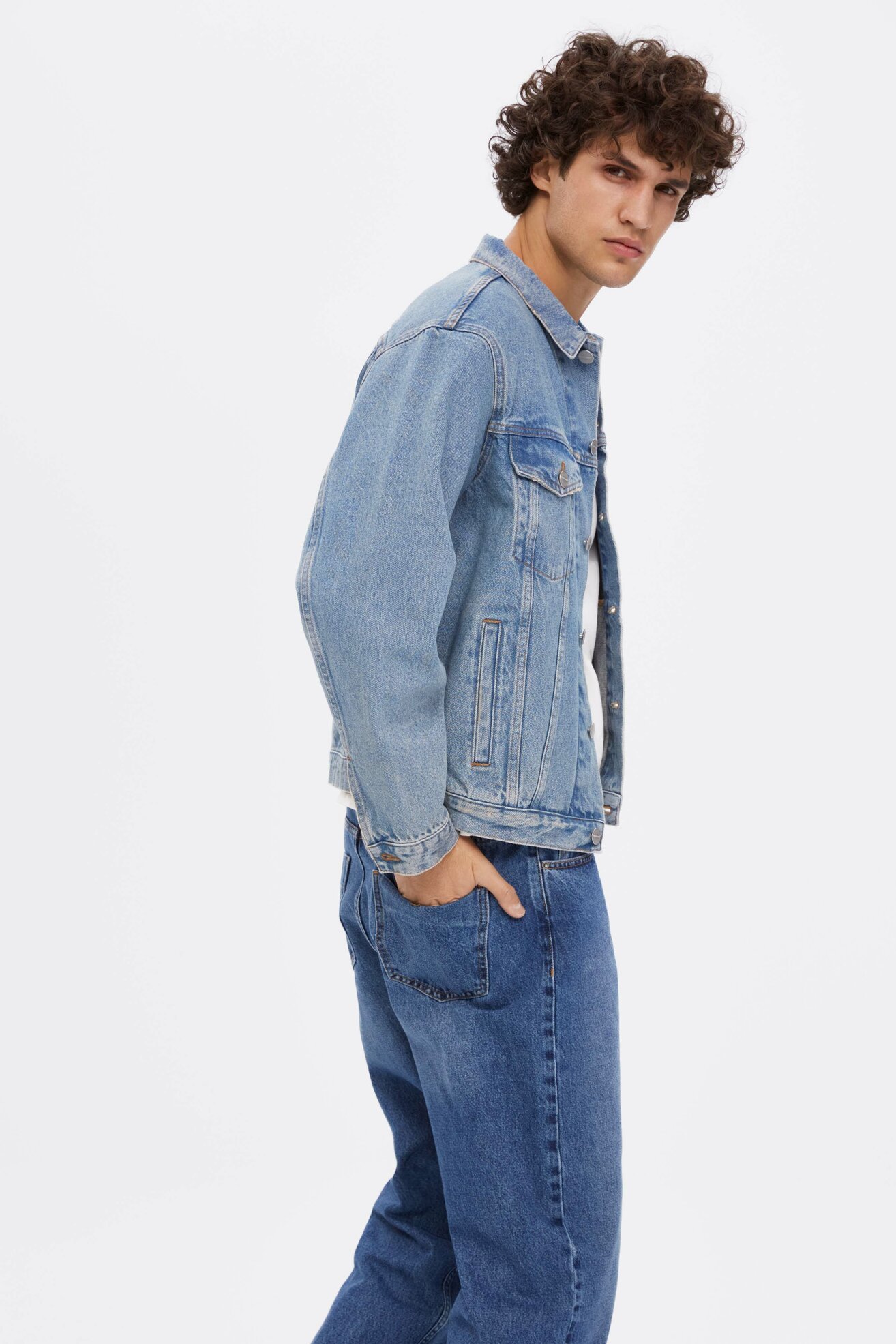 Kurtka Americanos AM22KUU001 Niebieski