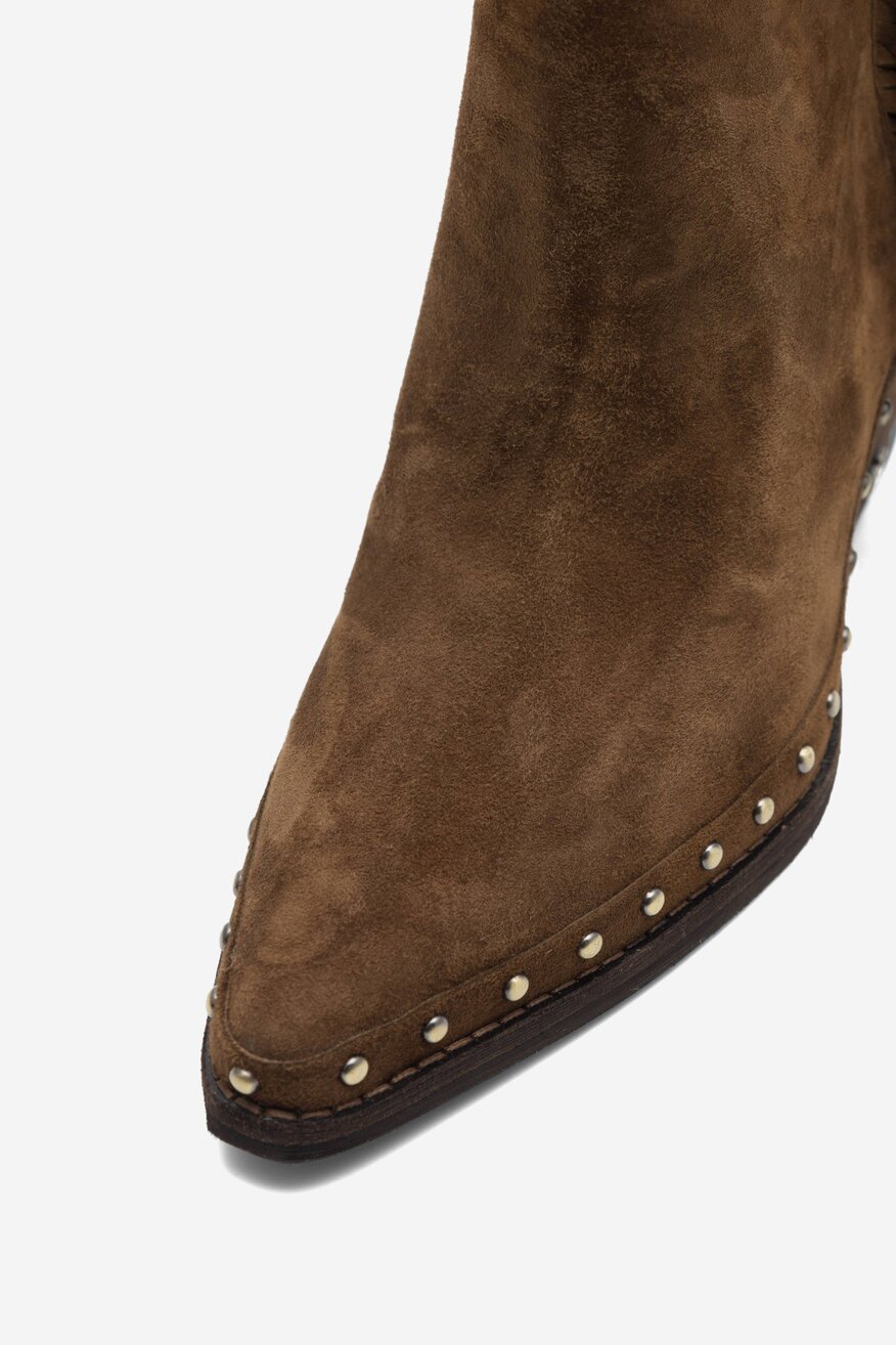Kotníková obuv SAM EDELMAN HNĚDÁ - 2230042242887