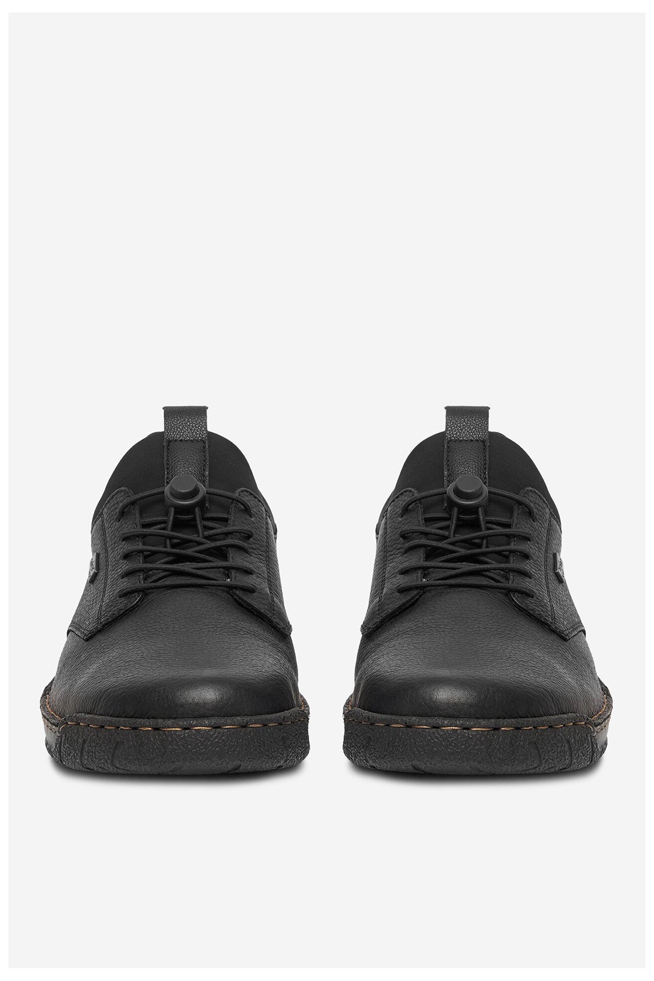 Półbuty Rieker B0379-00 Czarny