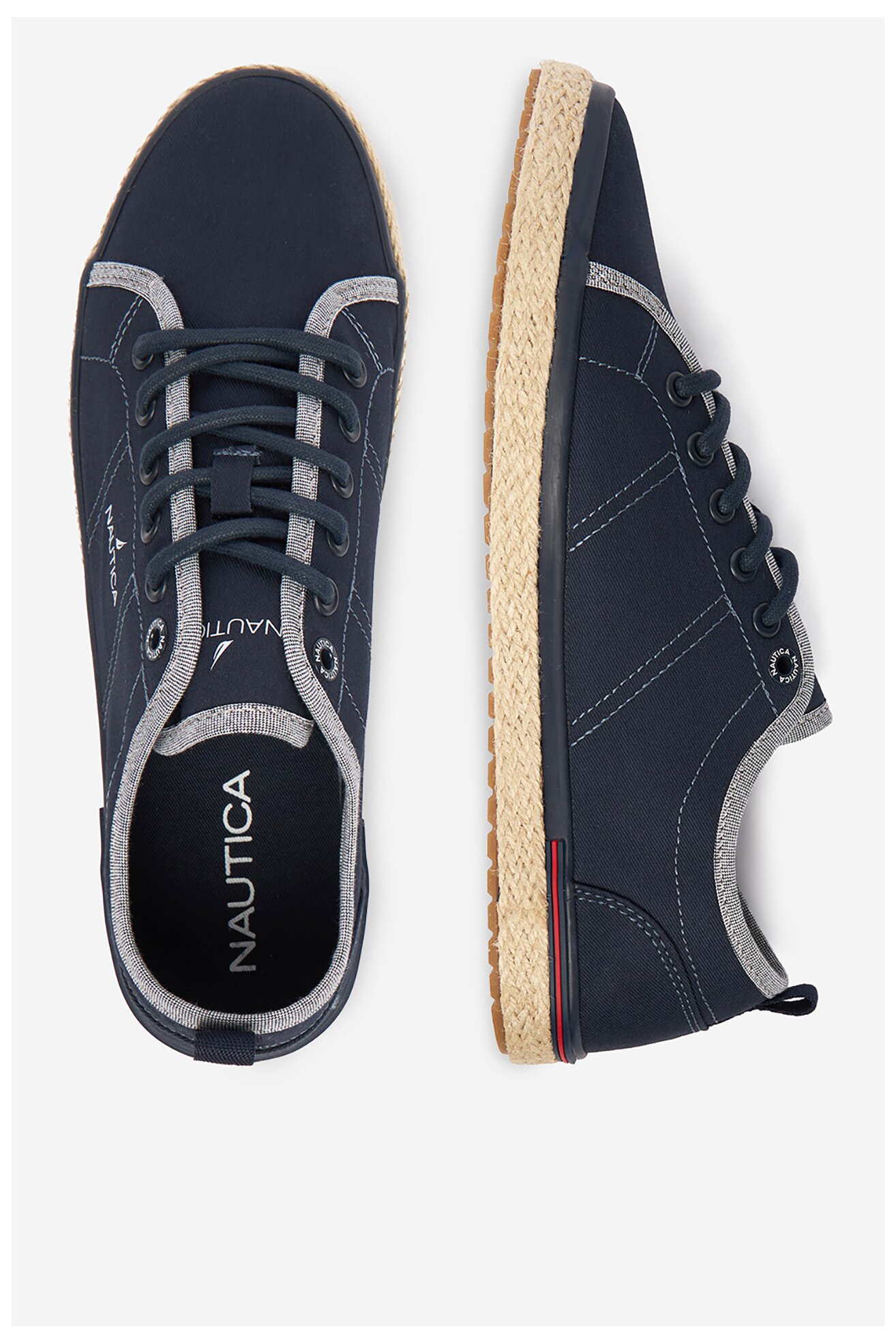 Espadryle NAUTICA CEO-LEADSMAN-01 Granatowy