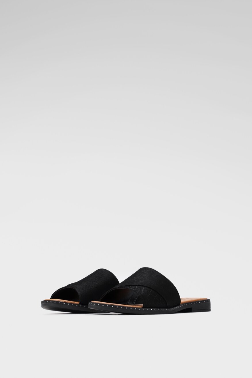 Lasocki - Klapki zamszowe - 5903698347417