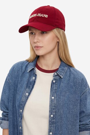 Kačket GUESS JEANS CWBEO-GJ-U3-007-SS26 CRVENA