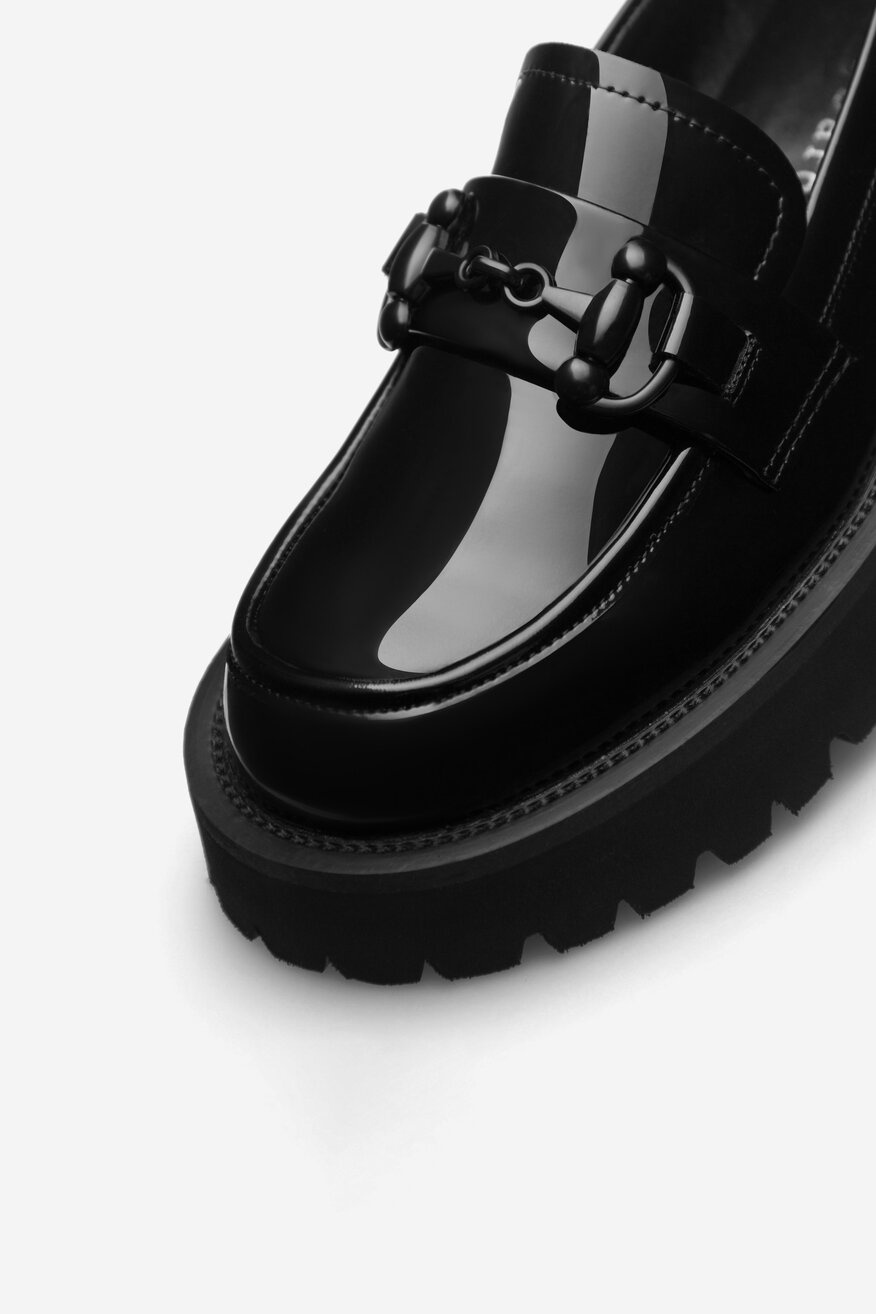 
                Sergio Bardi - Loafersy skórzane - 5905588775515