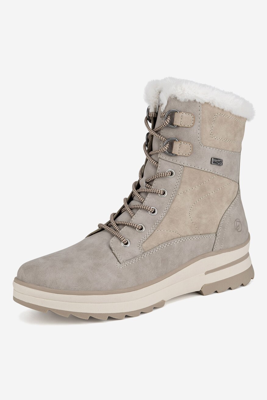 
                Remonte - Trzewiki skórzane ocieplane - 2230068915420