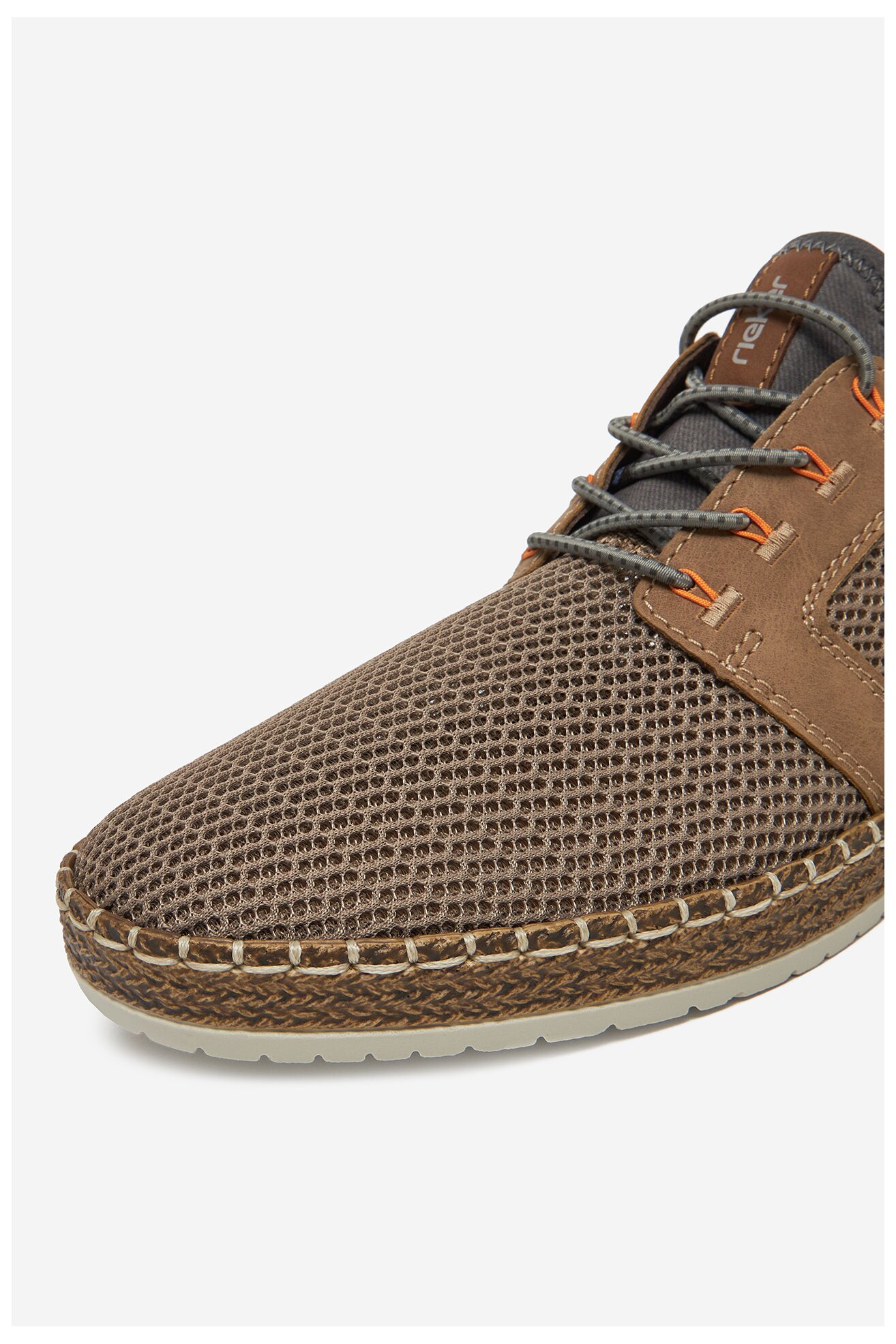 Espadryle Rieker CEO-B5252-66 Beżowy ciemny