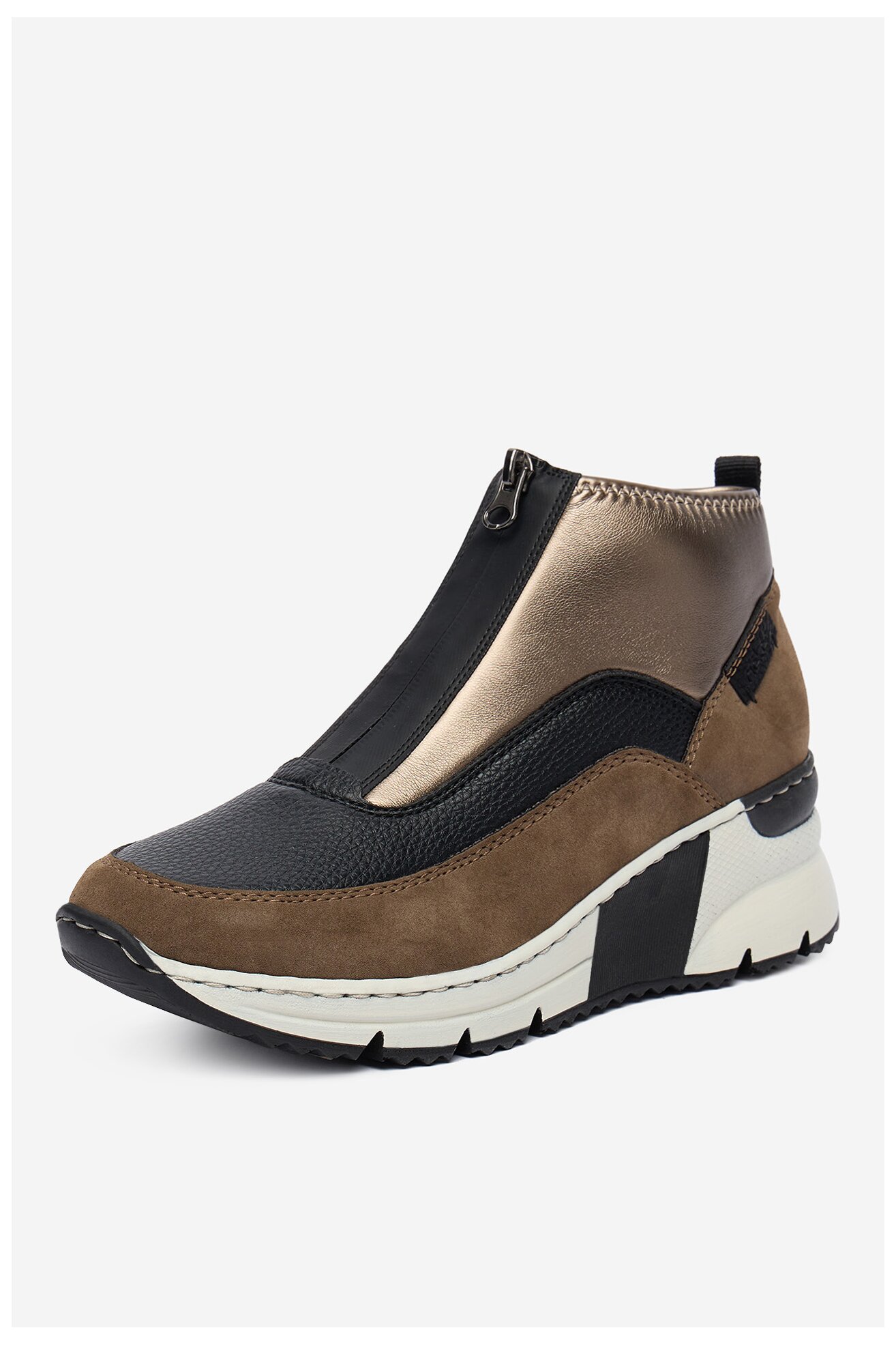 Kotníková obuv Rieker CEO-N6352-25 HNĚDÁ