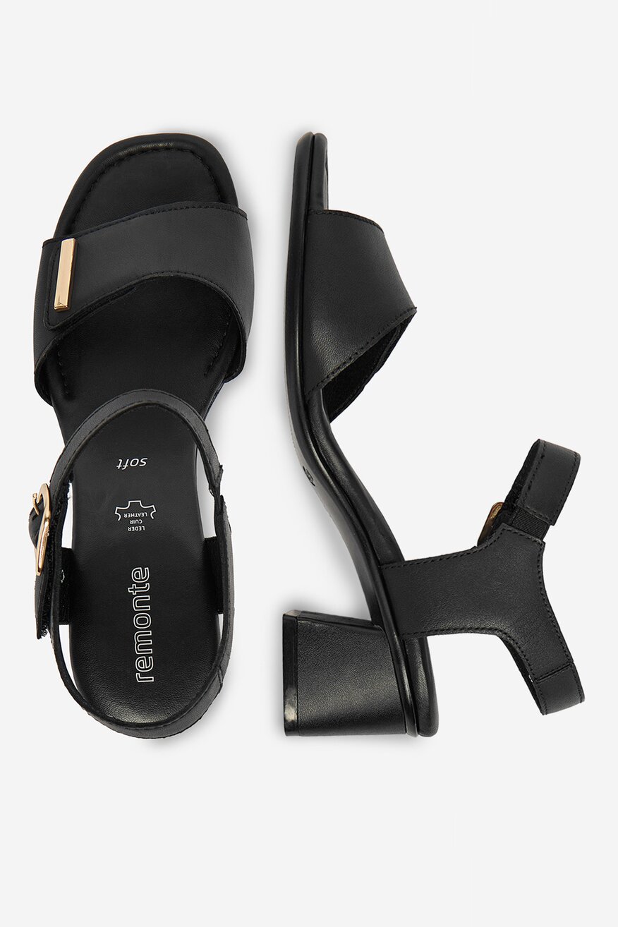 
                Remonte - Sandały skórzane - 5906751741412