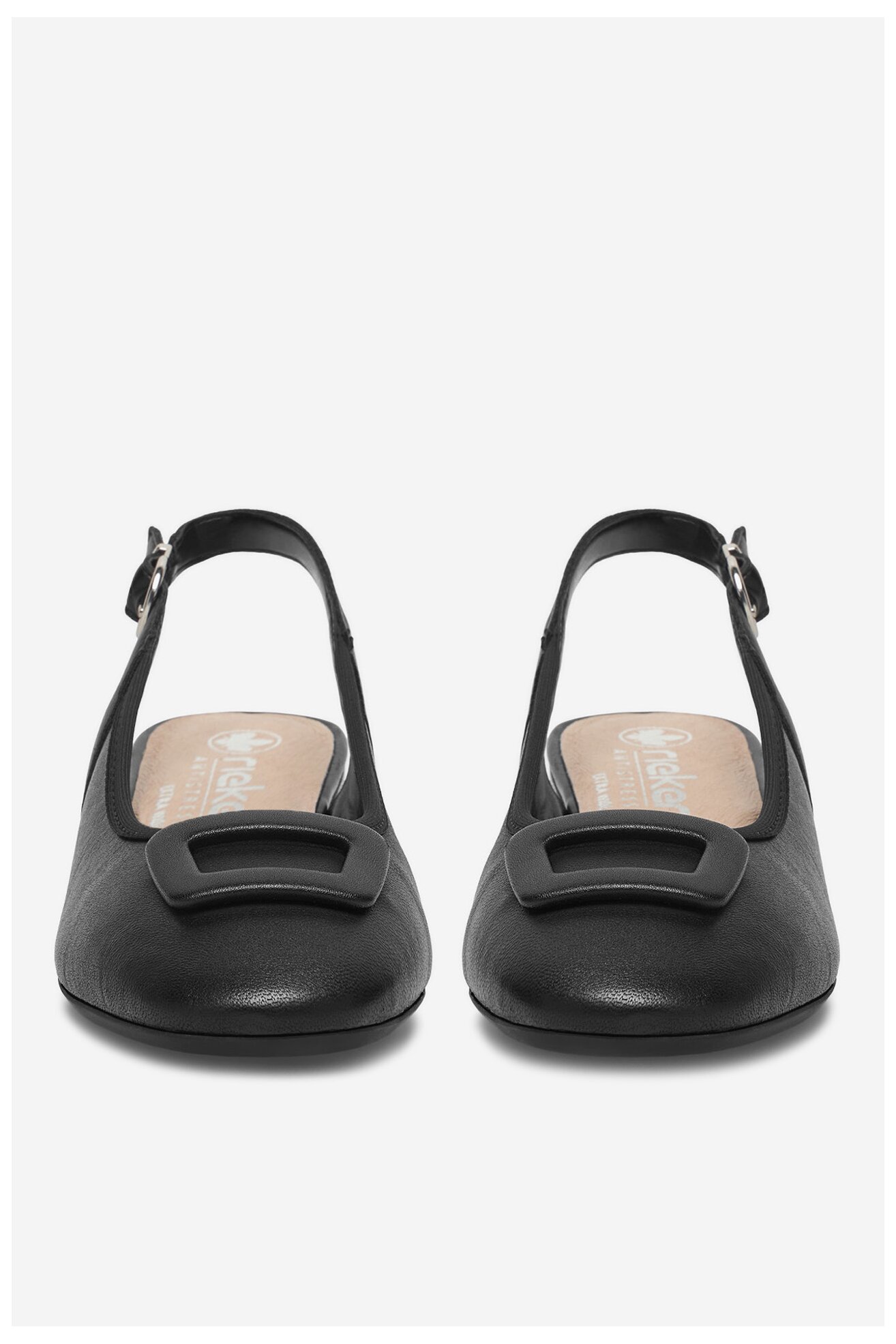 Czółenka Rieker CEO-43456-00 Czarny