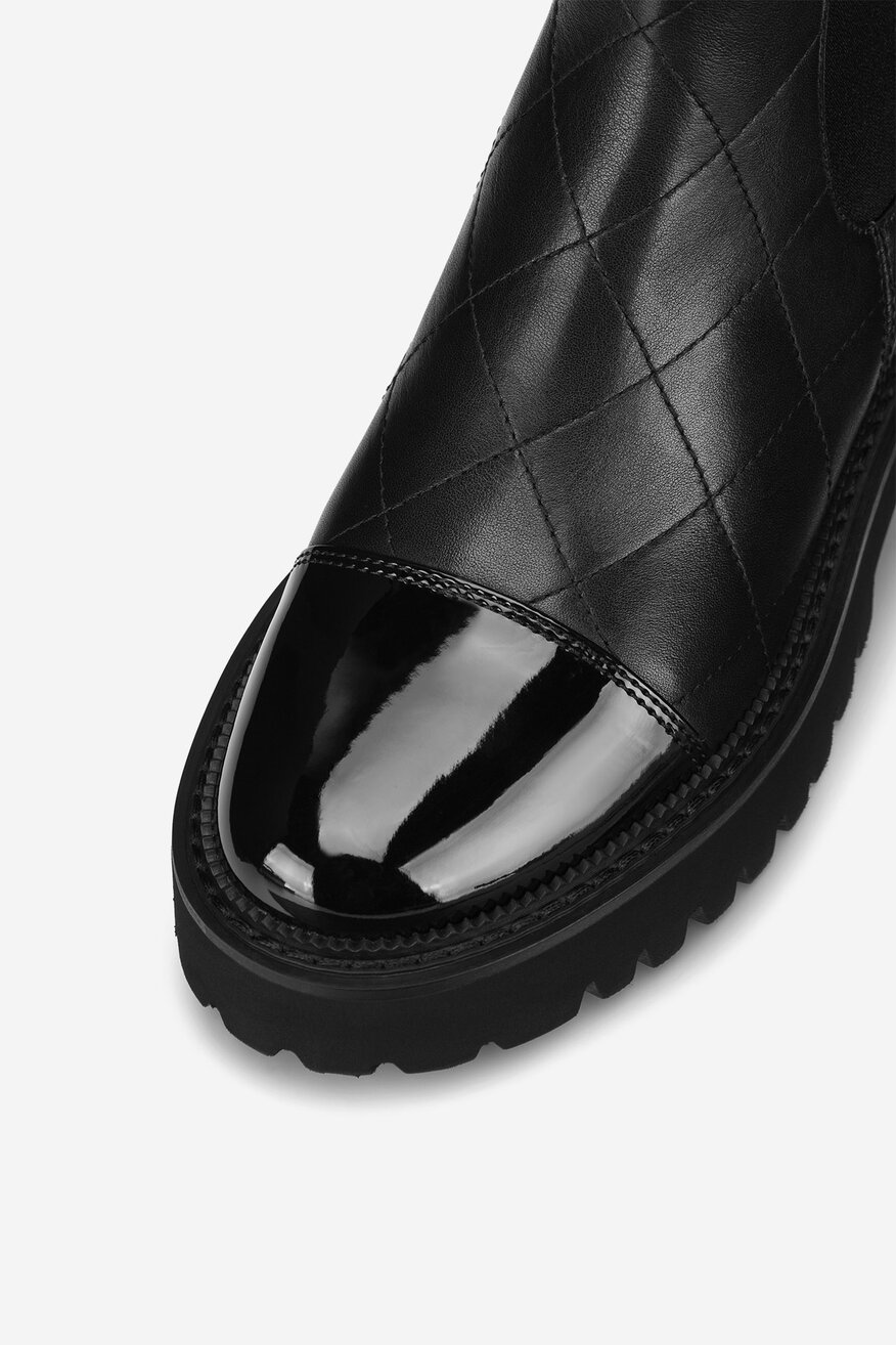 Badura - Botki skórzane - 5905588955948
