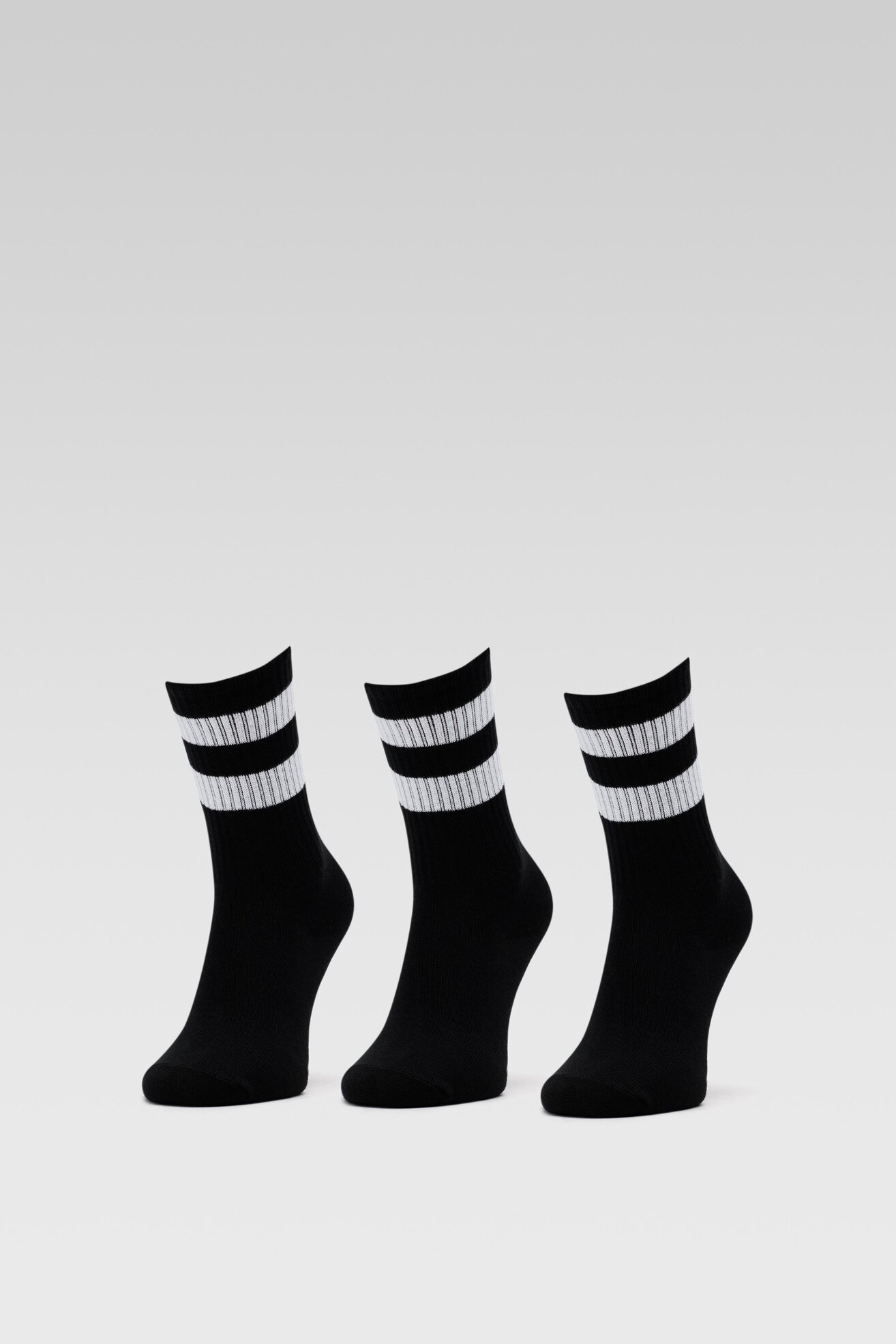 Čarape Sprandi 0WB-003-AW22 (3-PACK) CRNA