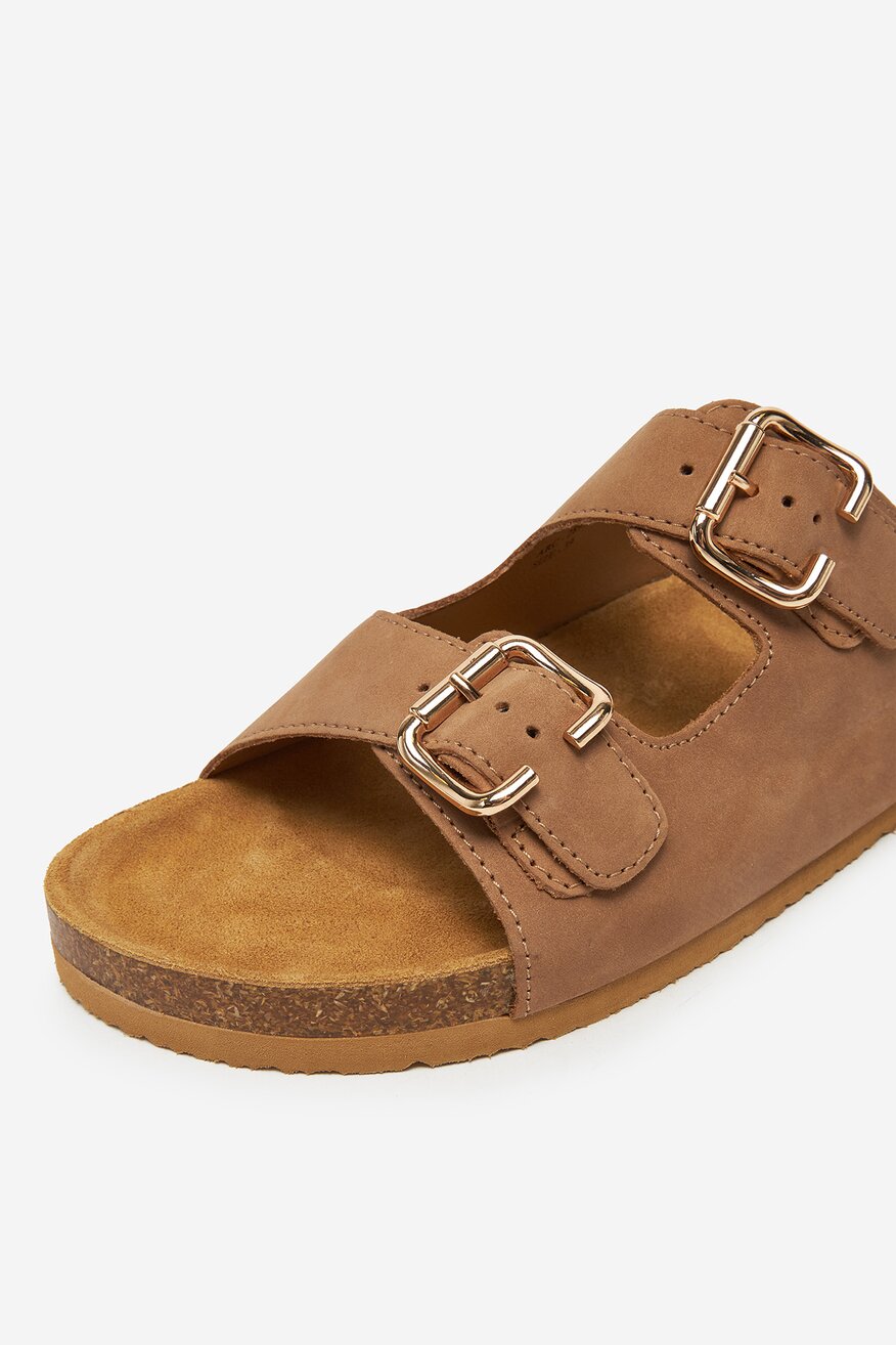 
                Lasocki - Klapki skórzane - 5906751092651