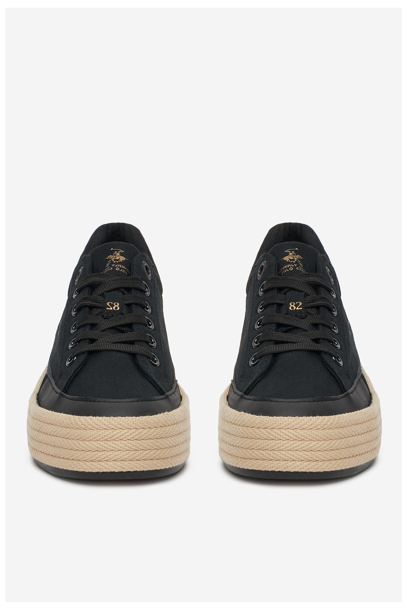 Espadrille Beverly Hills Polo Club WSS21536-01 FEKETE