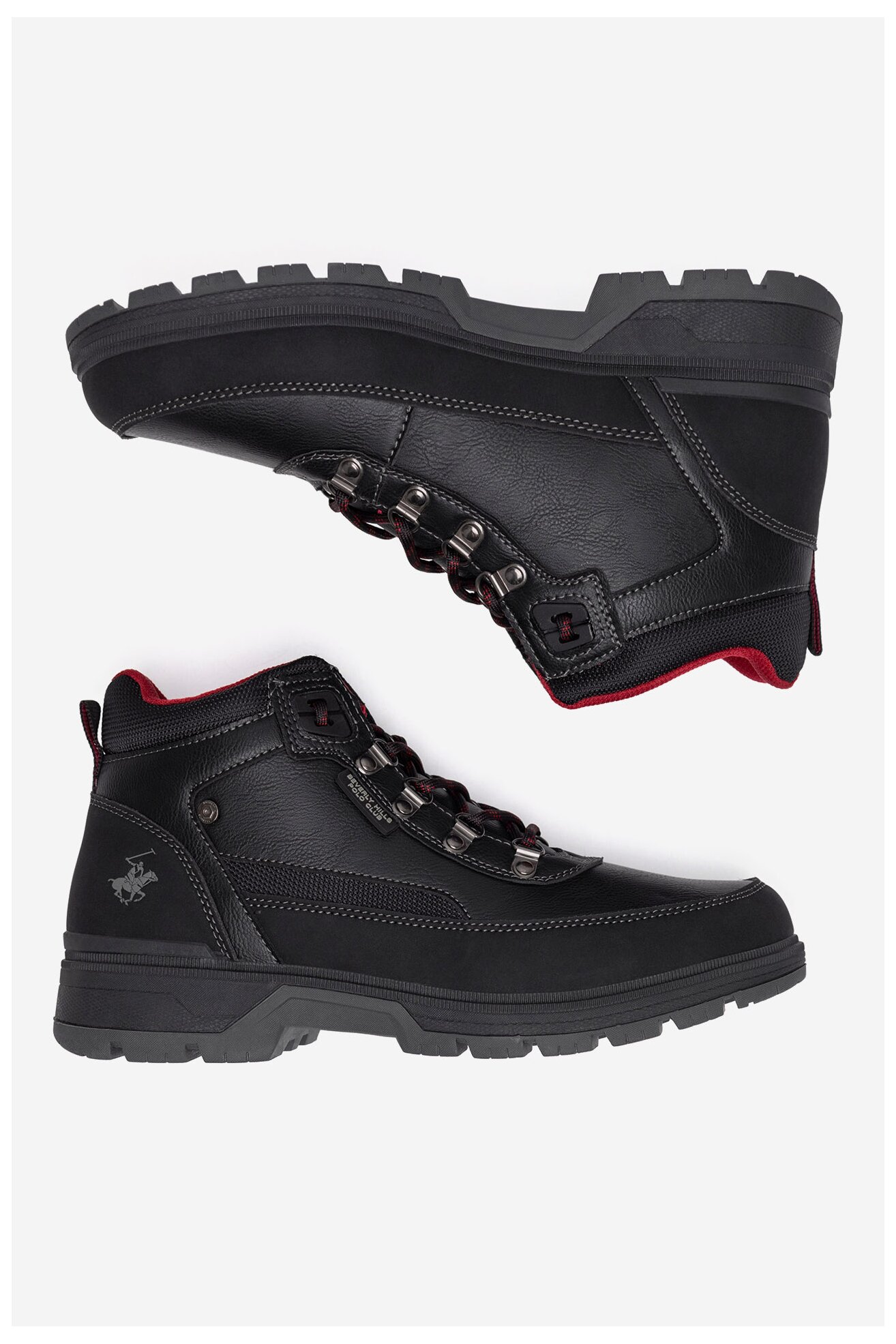 Bocanci Beverly Hills Polo Club 23AB508 NEGRU