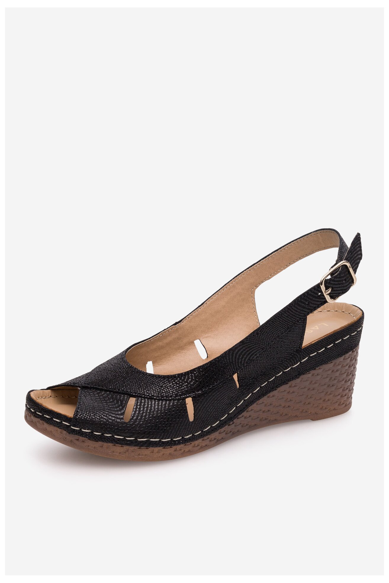 Szandál Lasocki ARC-N1890-02 FEKETE