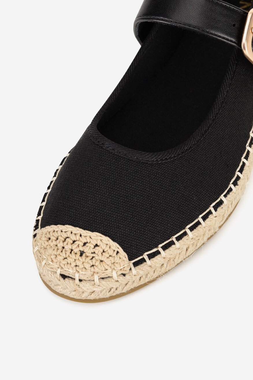 Espadrile Jenny NEGRU - 5906751017630