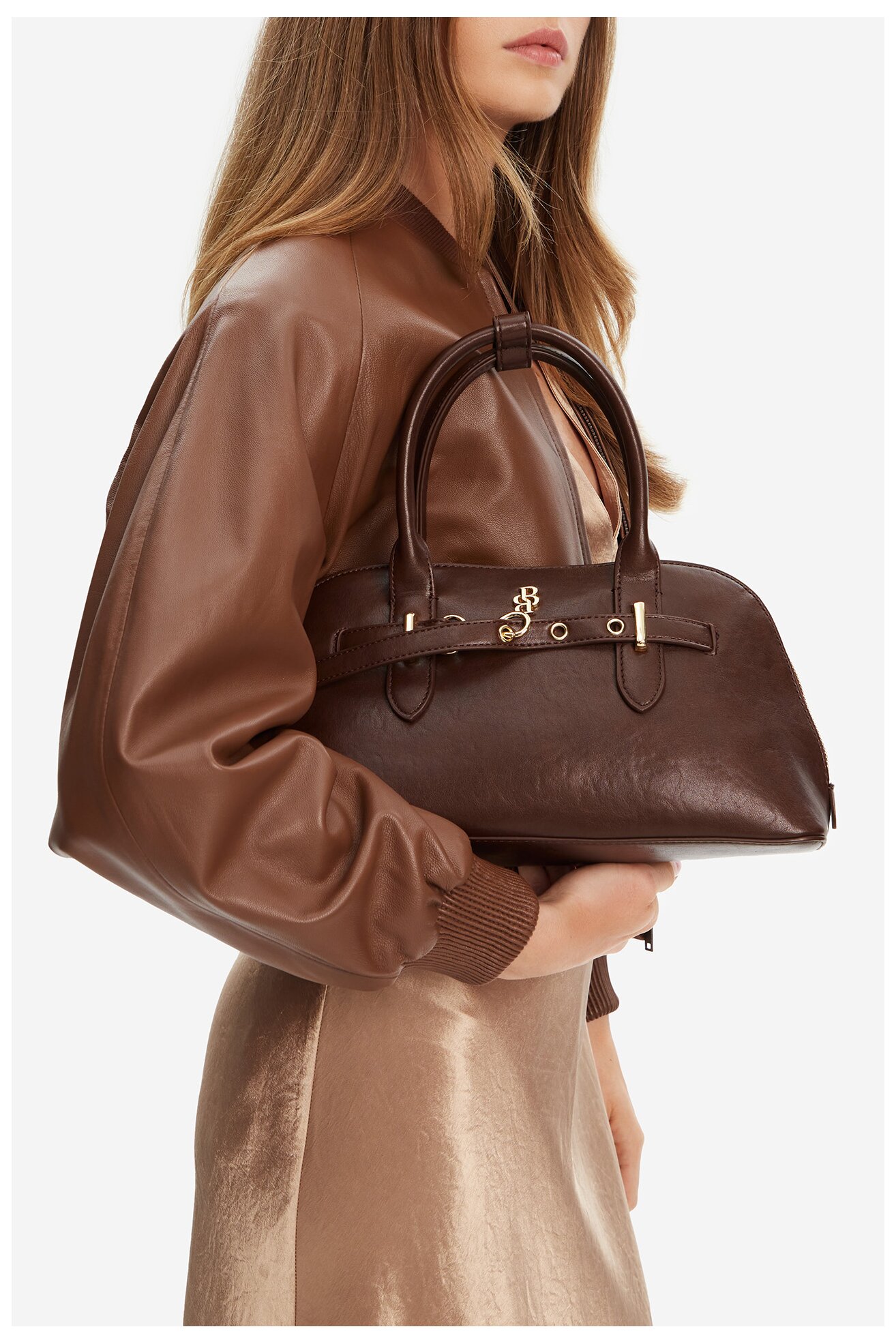 Geantă de mână Badura EO-ADLEY-LDA8065 MARO ÎNCHIS