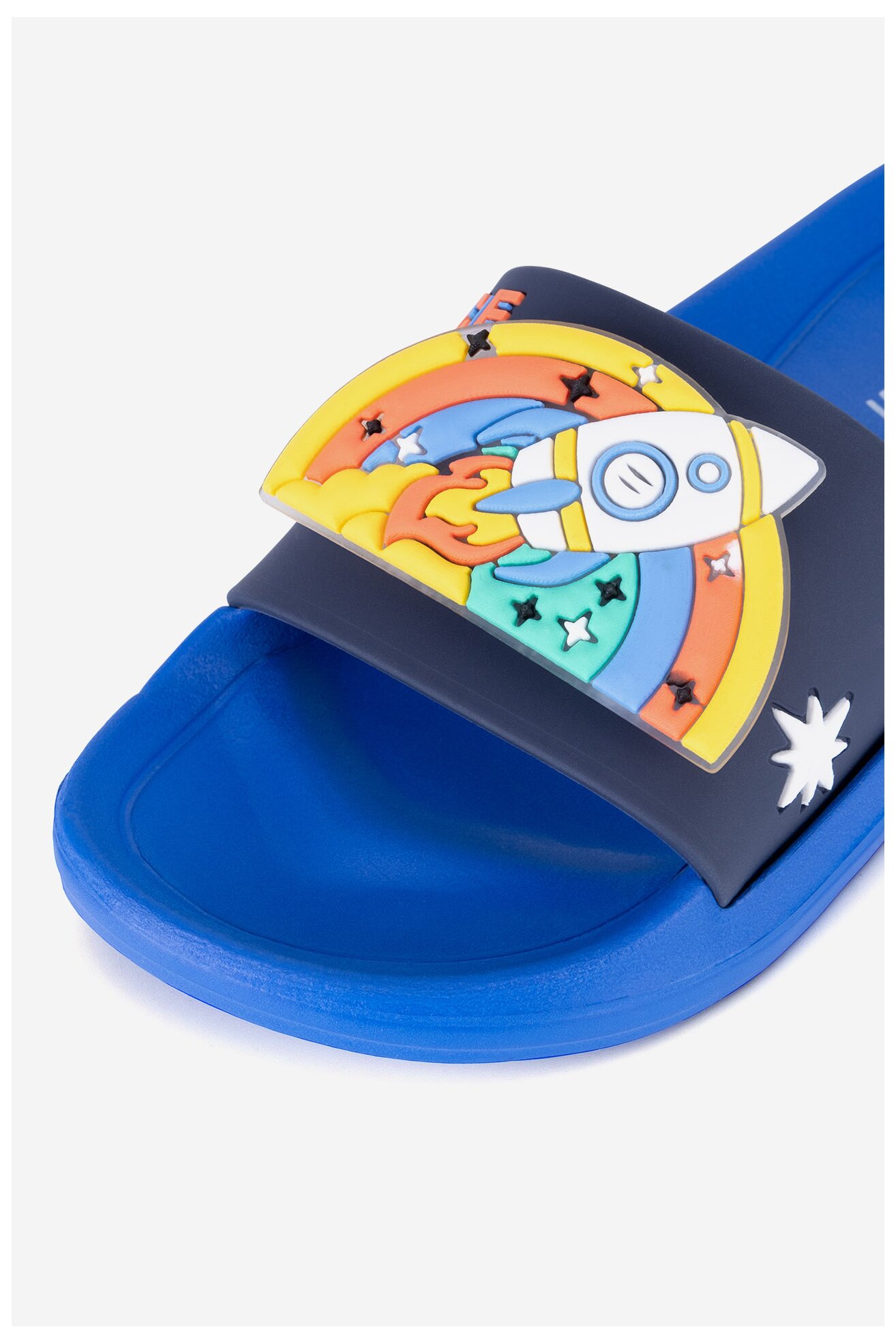 Klapki basenowe Action Boy P3047080K Chabrowy