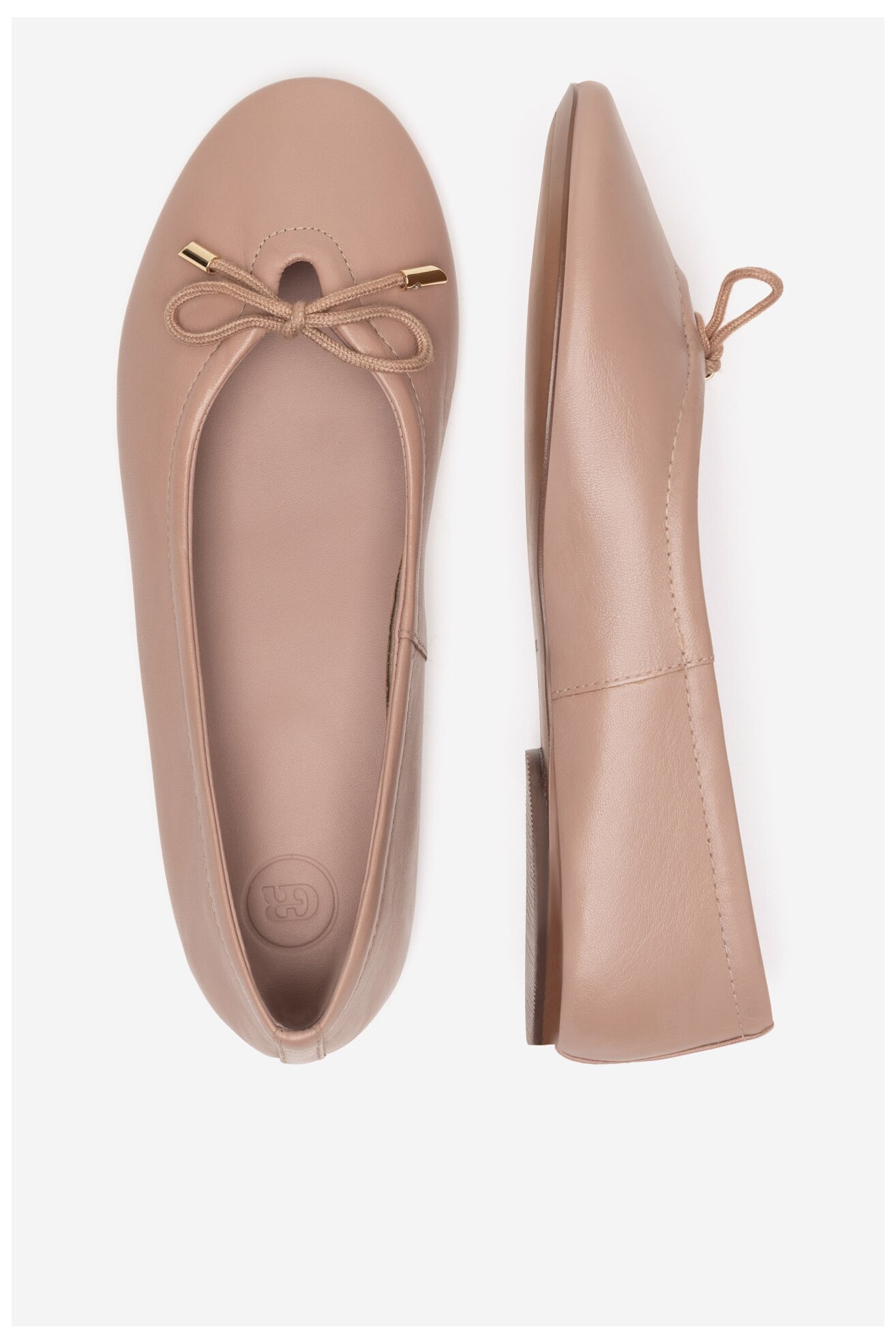 Baleriny Gino Rossi LAYLA-118070 BÉZS