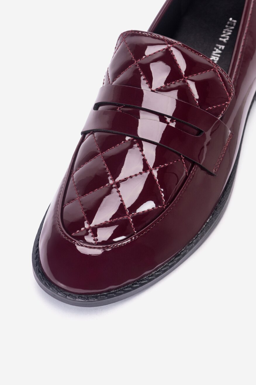 
                Мокасини Jenny Fairy БОРДОВИЙ - 5905588746454