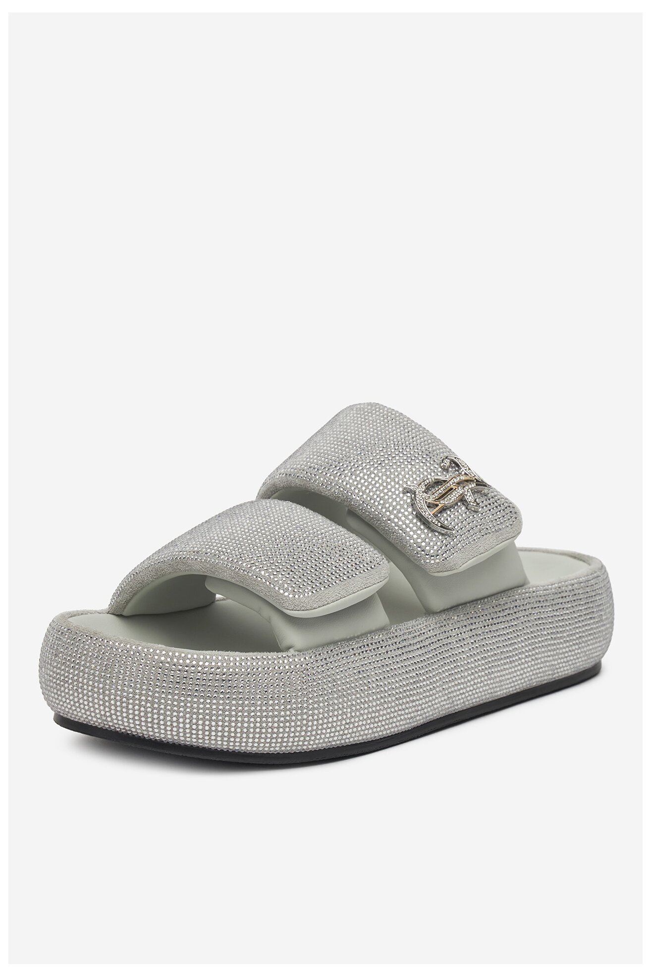 Klapki Juicy Couture WSS21515-02 Szary jasny