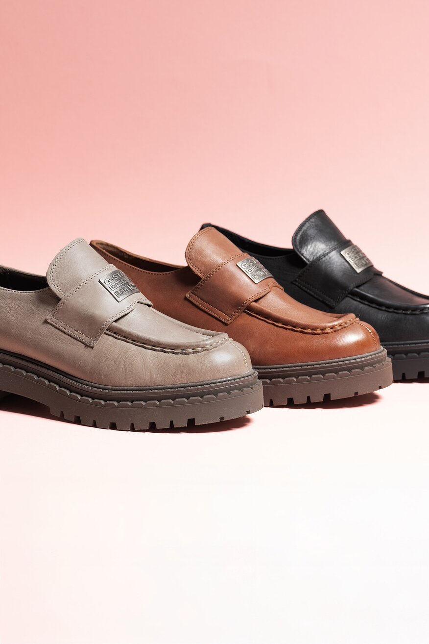 Mocasini G-STAR RAW EO-DOLUNAY-25FW05 MARO - 5906751377772