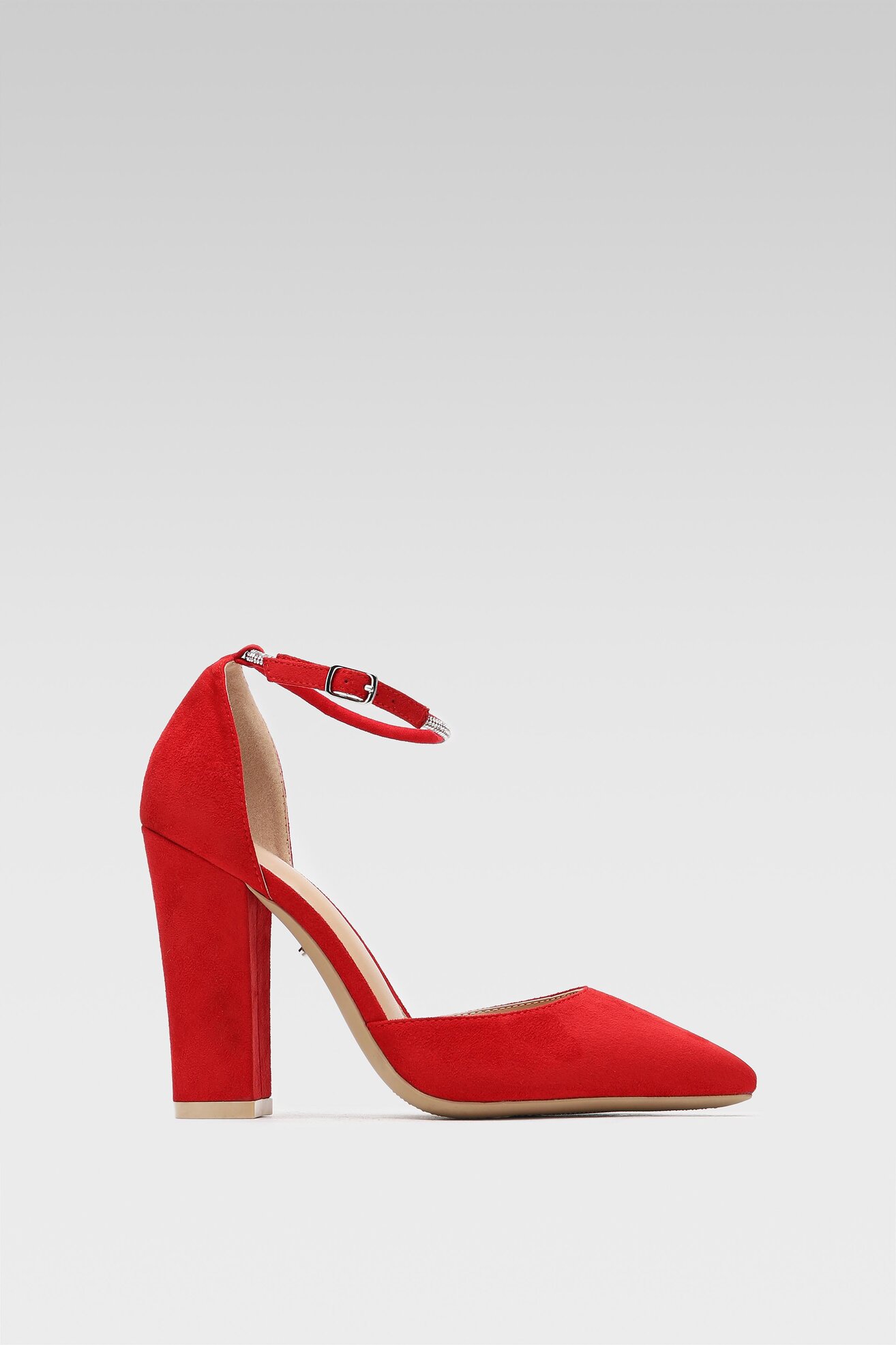 Pantofi cu toc DeeZee KL-091201-01 ROŞU