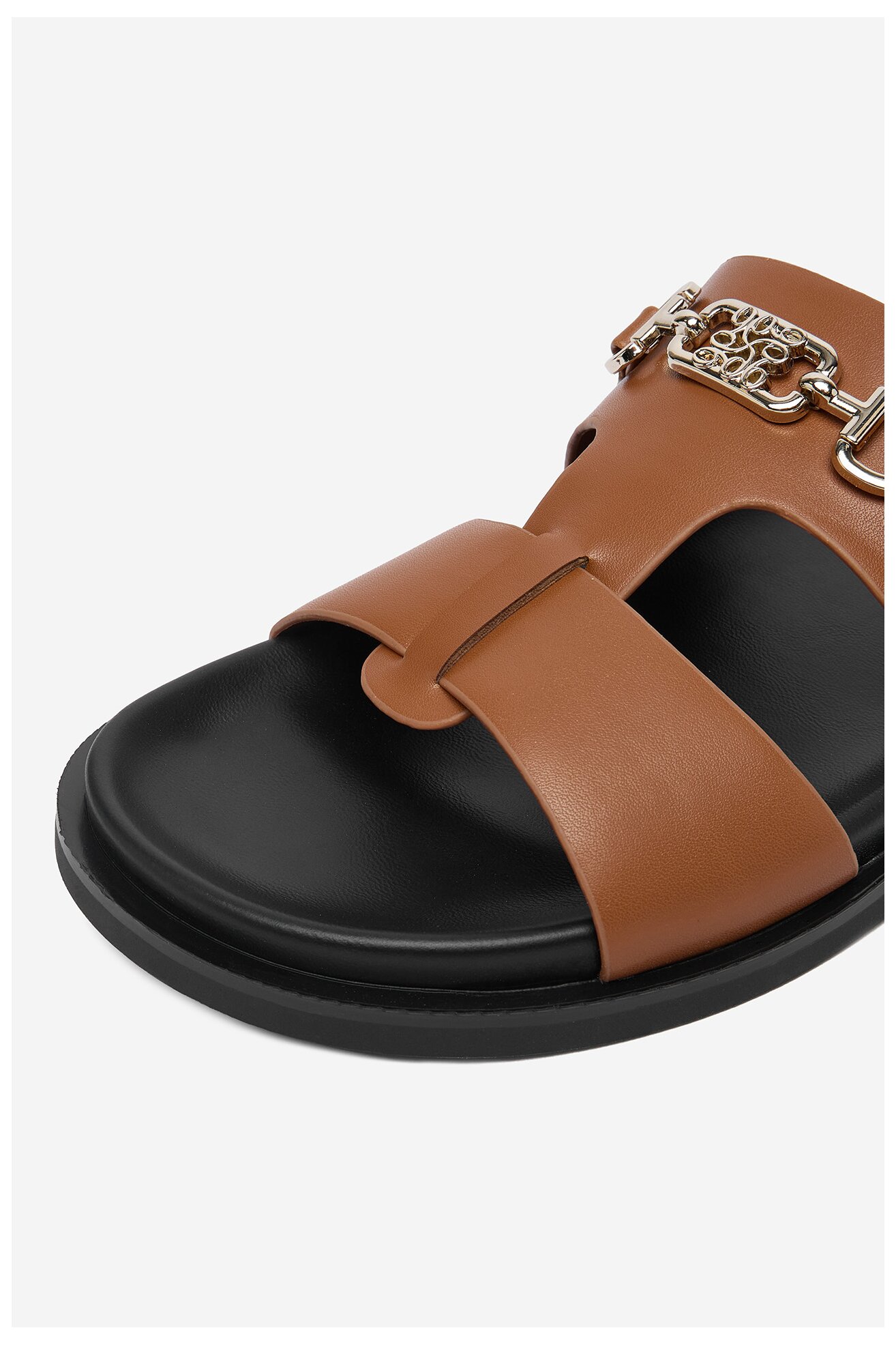 Klapki NINE WEST CEO-JDNW-05 Camel